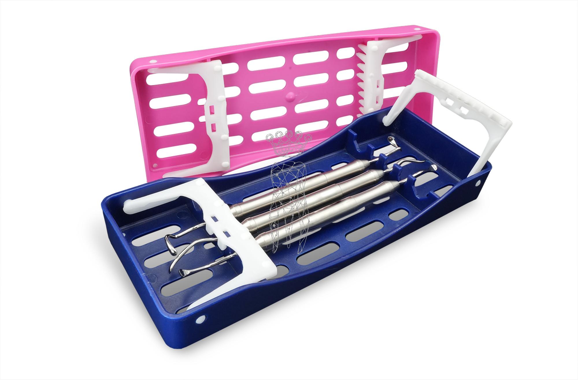 Sinus lift instruments Set of 3 in Tray 3030-S-BL + LS1142/1, 2, 3  LiquidSteel