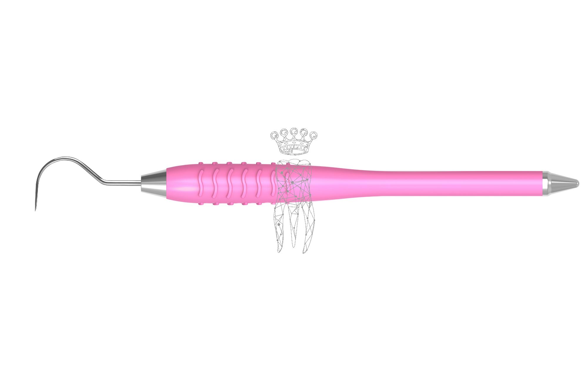 Dental probe cow-horn Fig. 6 Colori-Silicon