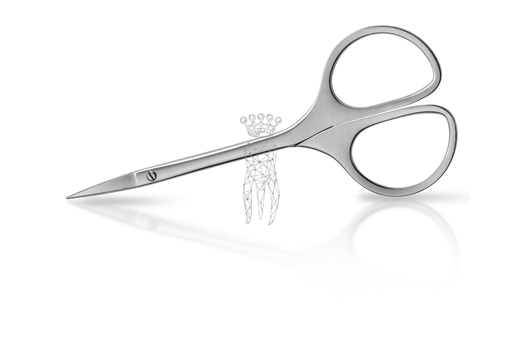 Gum scissors curved 13cm LiquidSteel Design