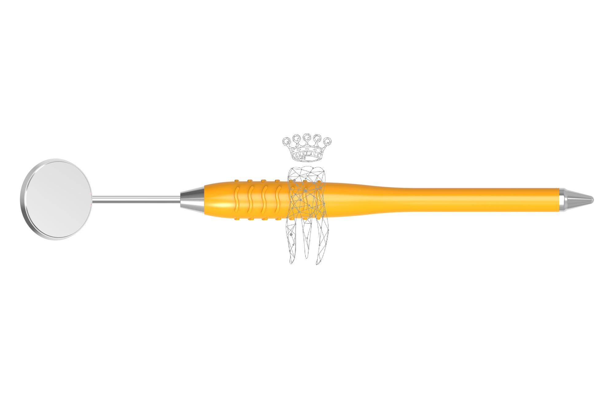 Mundspiegelgriff 12cm cone socket Colori-Silicon