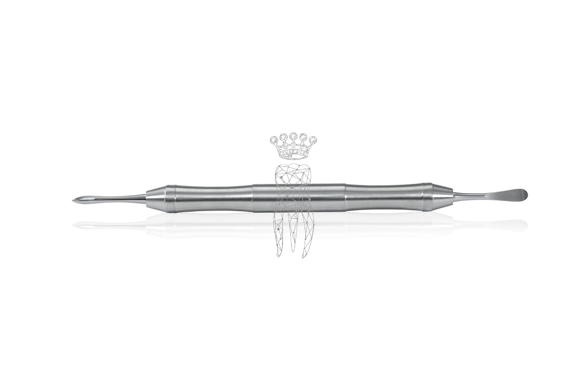 Raspatorium MOLT LiquidSteel rund 6.5mm / spitz 4.0mm