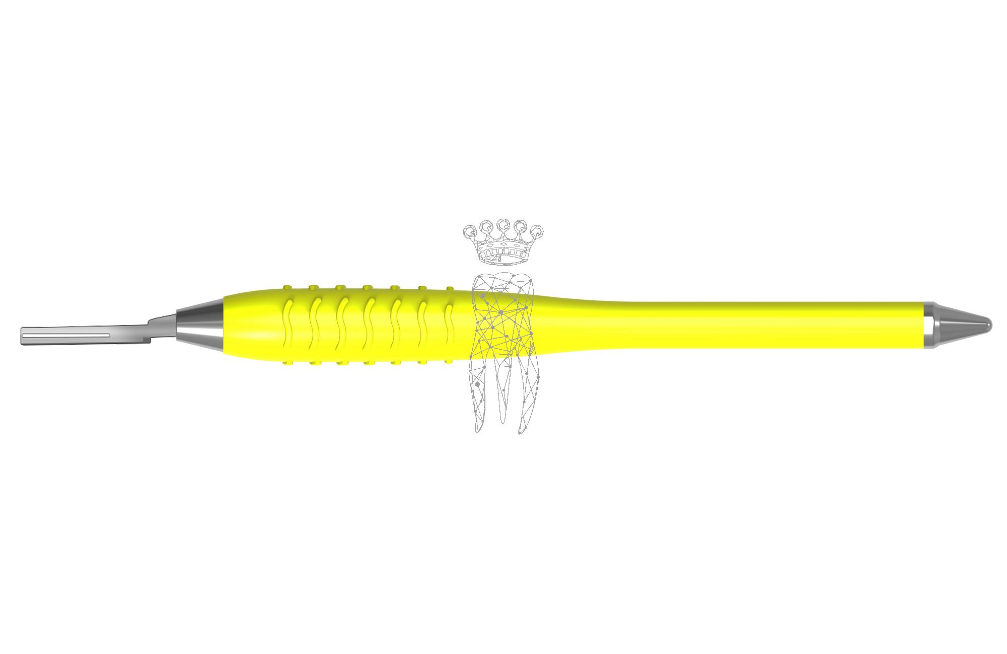 Skalpellklingenhalter für Klingen 10,11, 12,12D,15,15C - Colori-Silicon