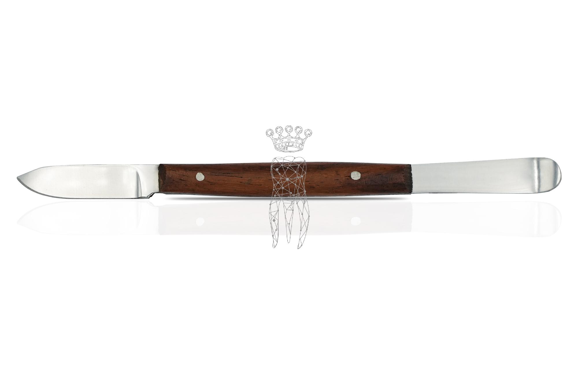 Wachsmesser Fahnenstock 13cm