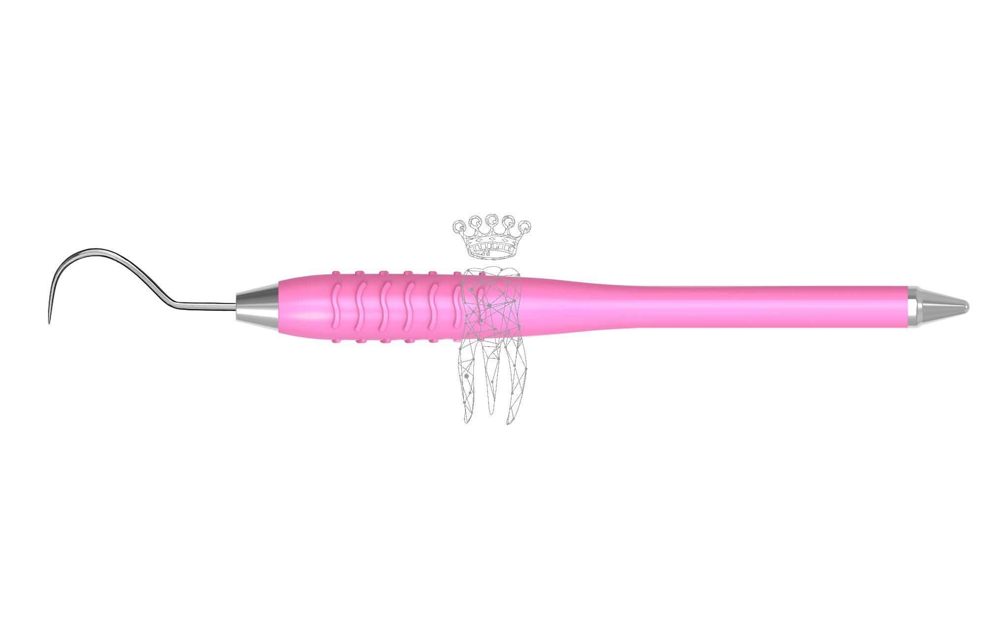 Dental probe Cow-horn Fig. 23 Colori-Silicon