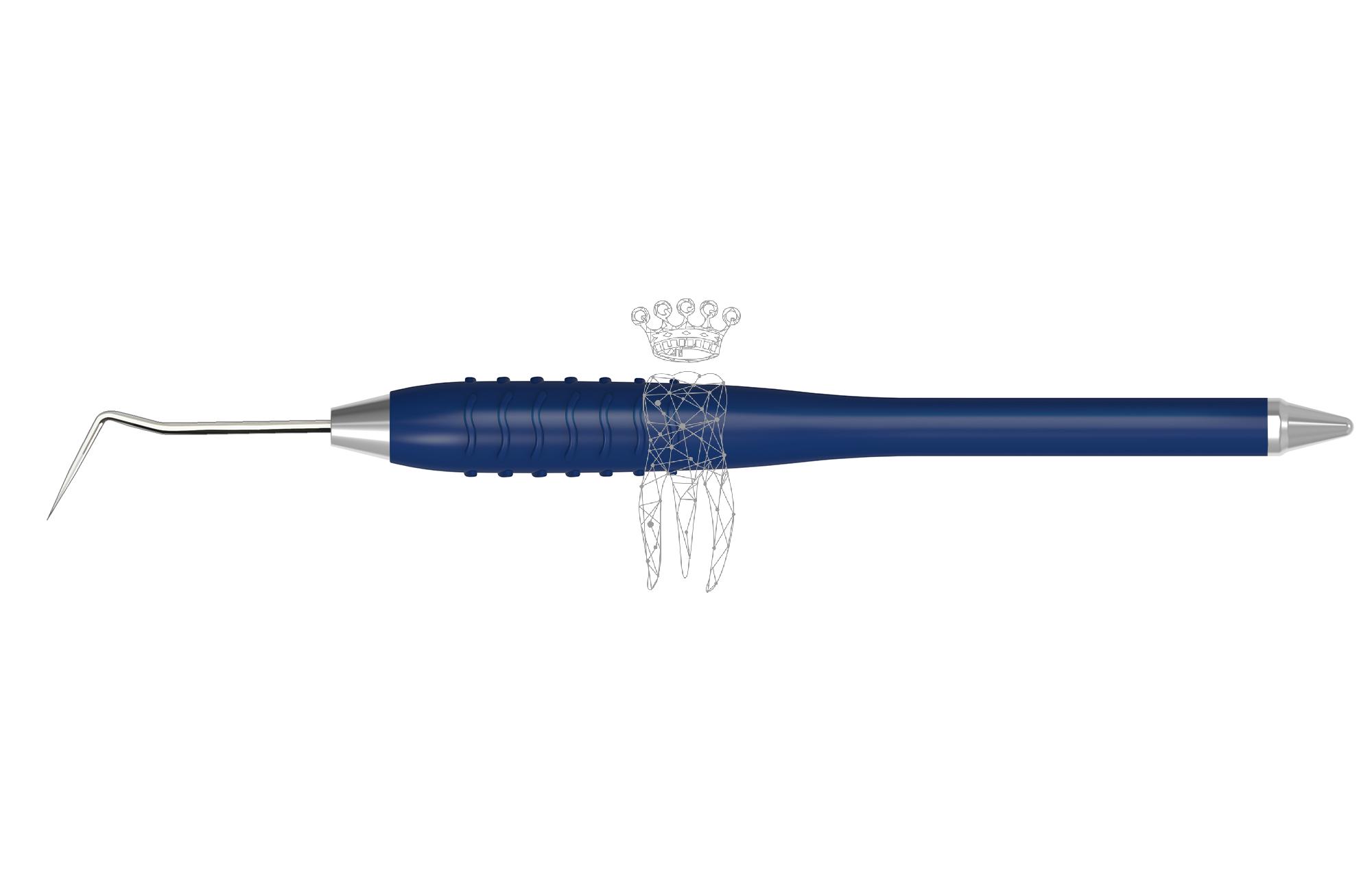 Zahnsonde einendig Standard Fig. 9 Colori-Silicon