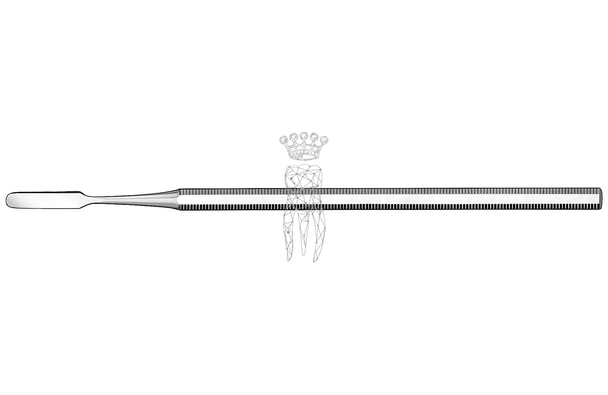 Zementspatel einendig 4.4mm