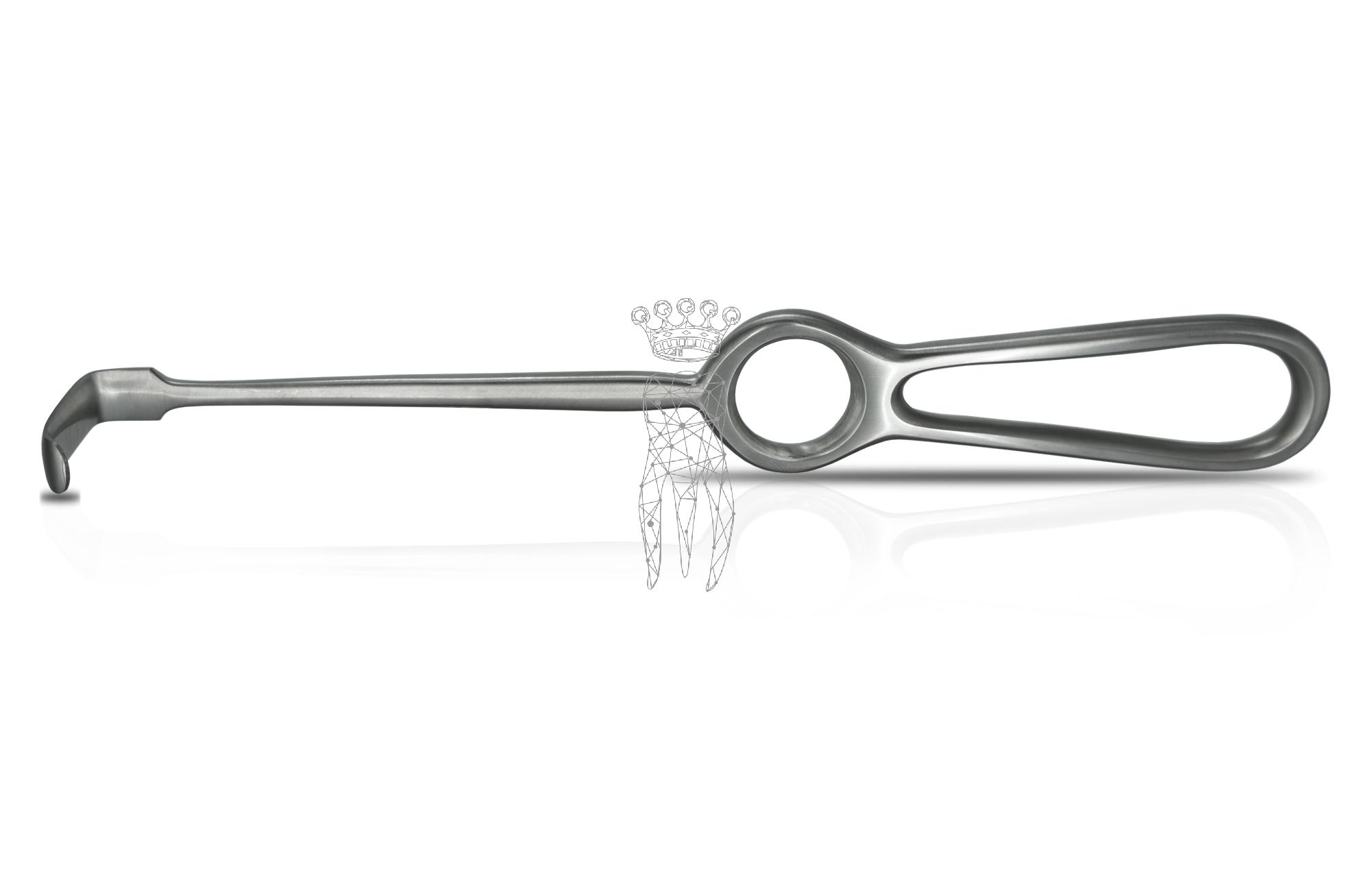Wundhaken Langenbeck 29x10mm