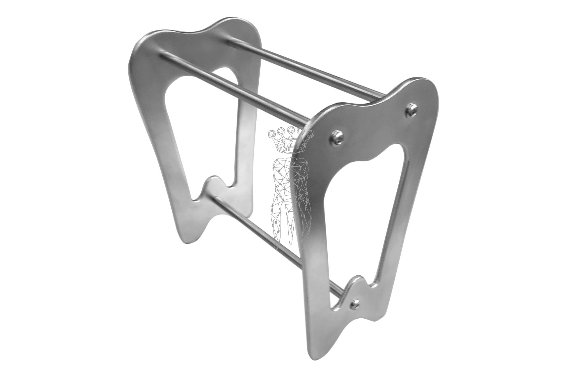 Forceps rack stainless "TOOTH" (without pliers)