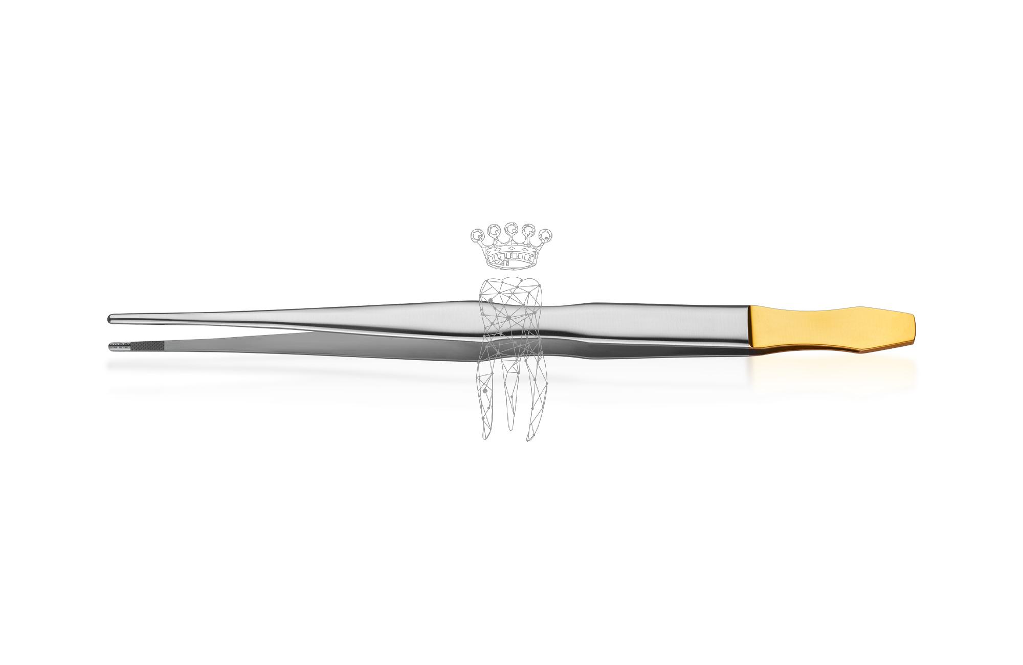 Pinzette chirurg. DE BAKEY 1.8mm TC 16cm mehrfach verzahnt LiquidSteel