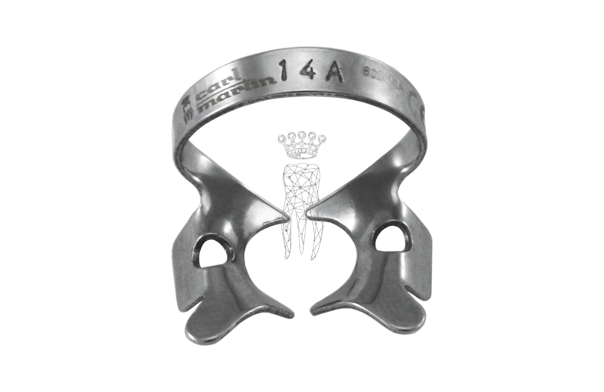 Kofferdamklammer #14A Molar