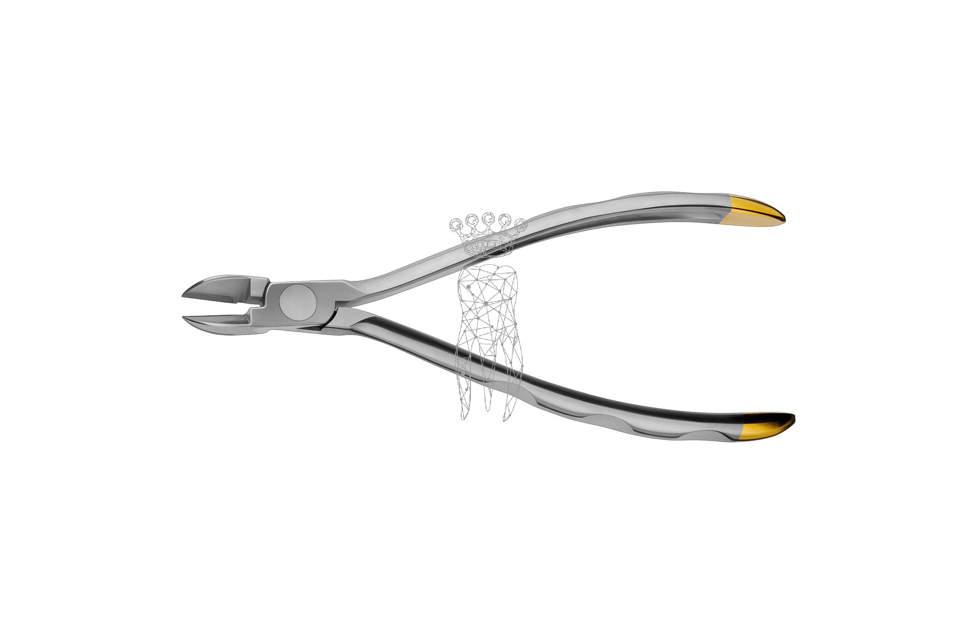 Lock Pins & Ligaturenschneider MINI 13cm gerade HM-Einsätze
