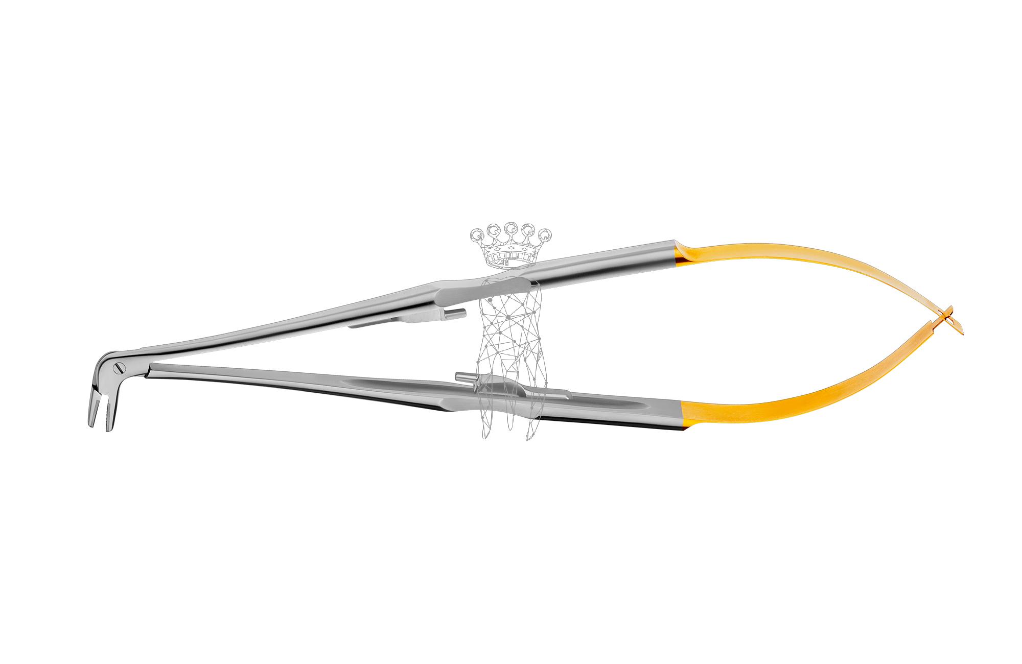 Nadelhalter Castroviejo TC 80° LiquidSteel 17cm