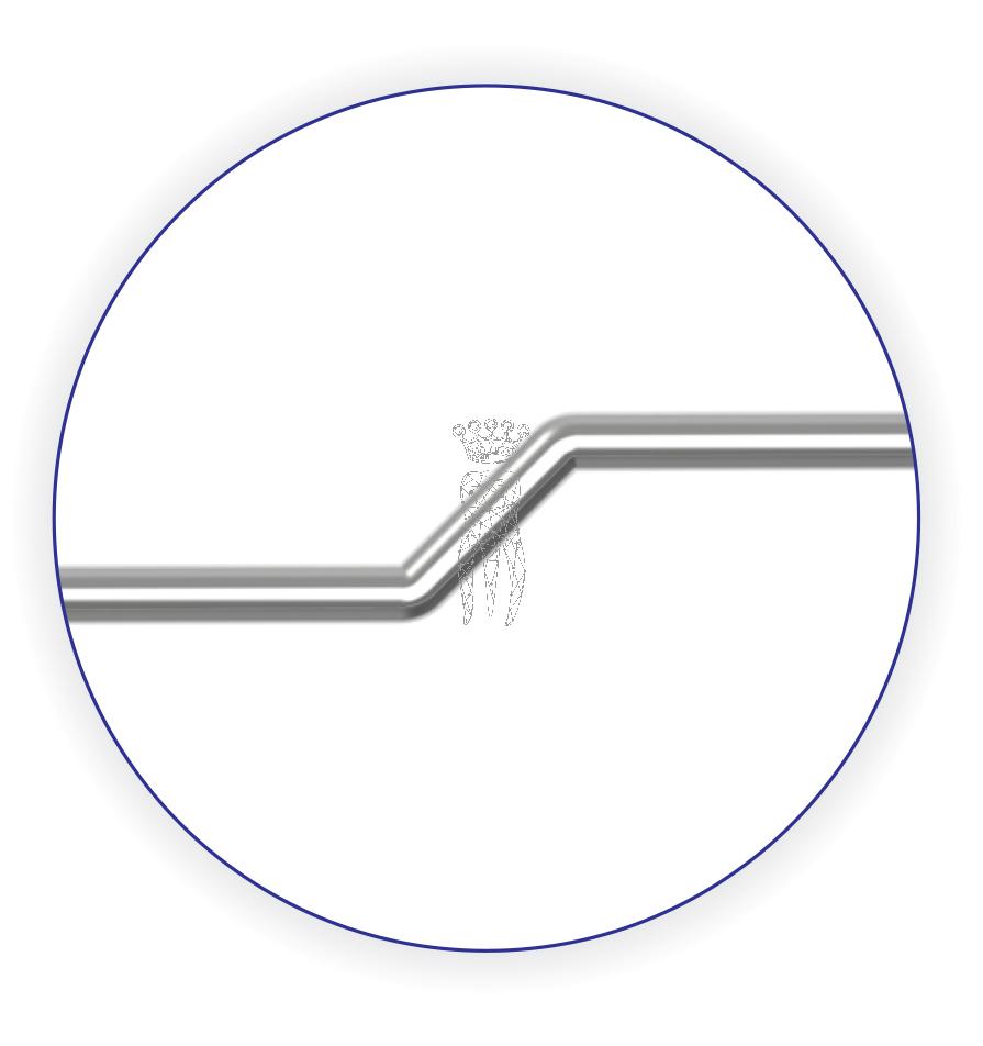 Bayonet Step pliers 0,75mm max. 0.56 x 0.70mm/0.022 x 0.028