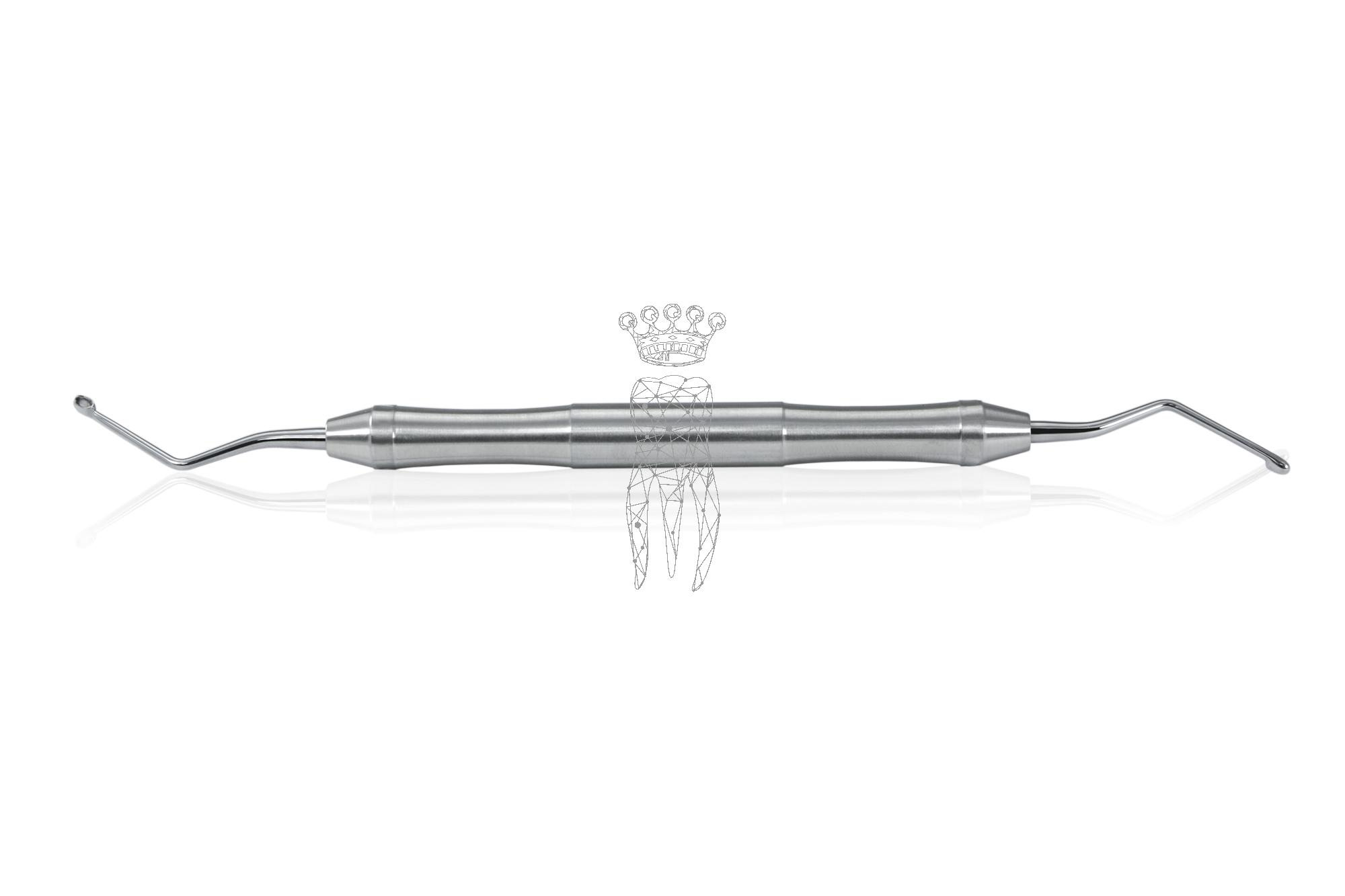 Bone Curette Hemingway 2.0mm/3.0mm LiquidSteel