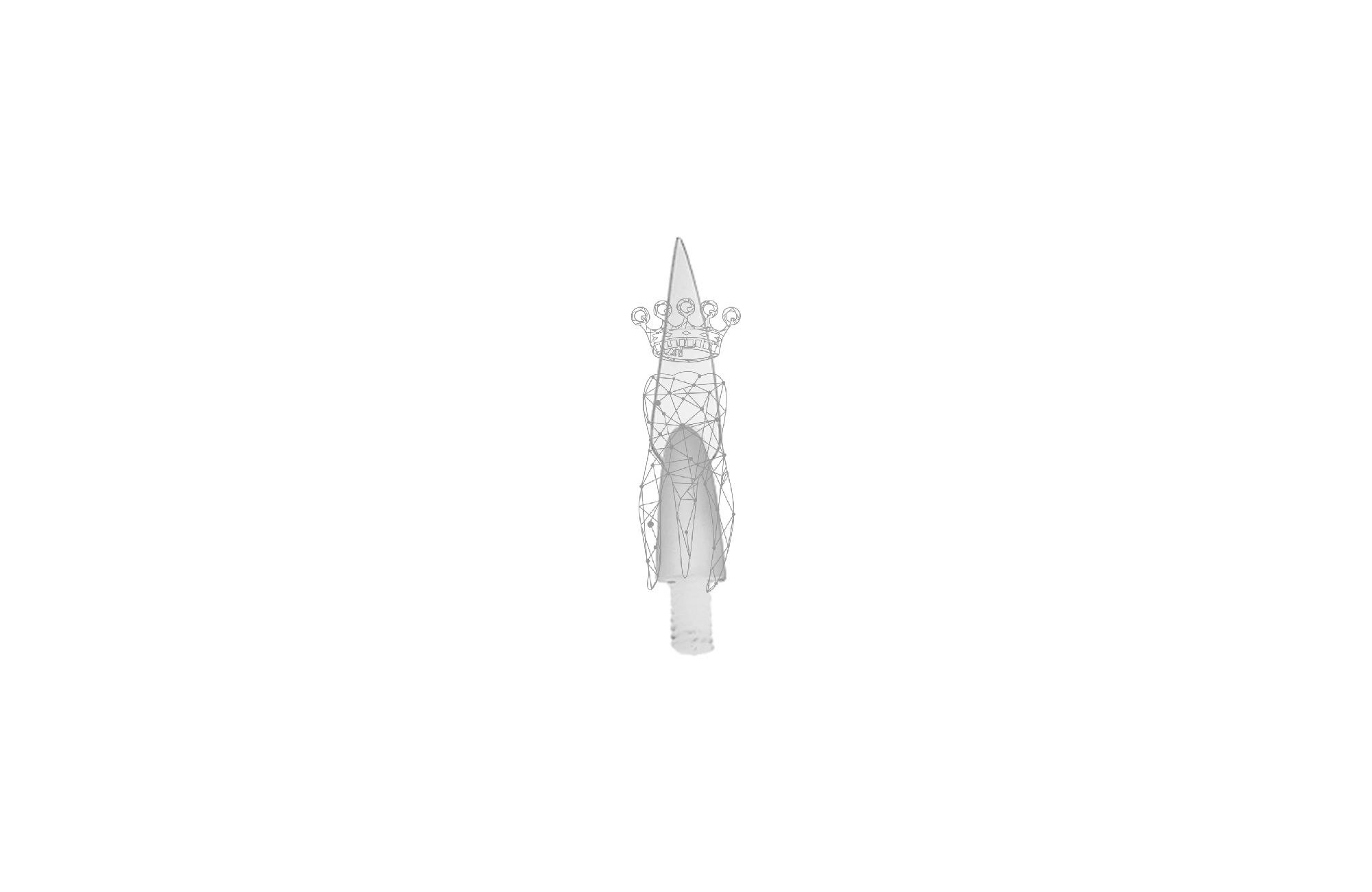 Ersatzspitze Greenstein 0.2mm Spitzenform 1191C blau
