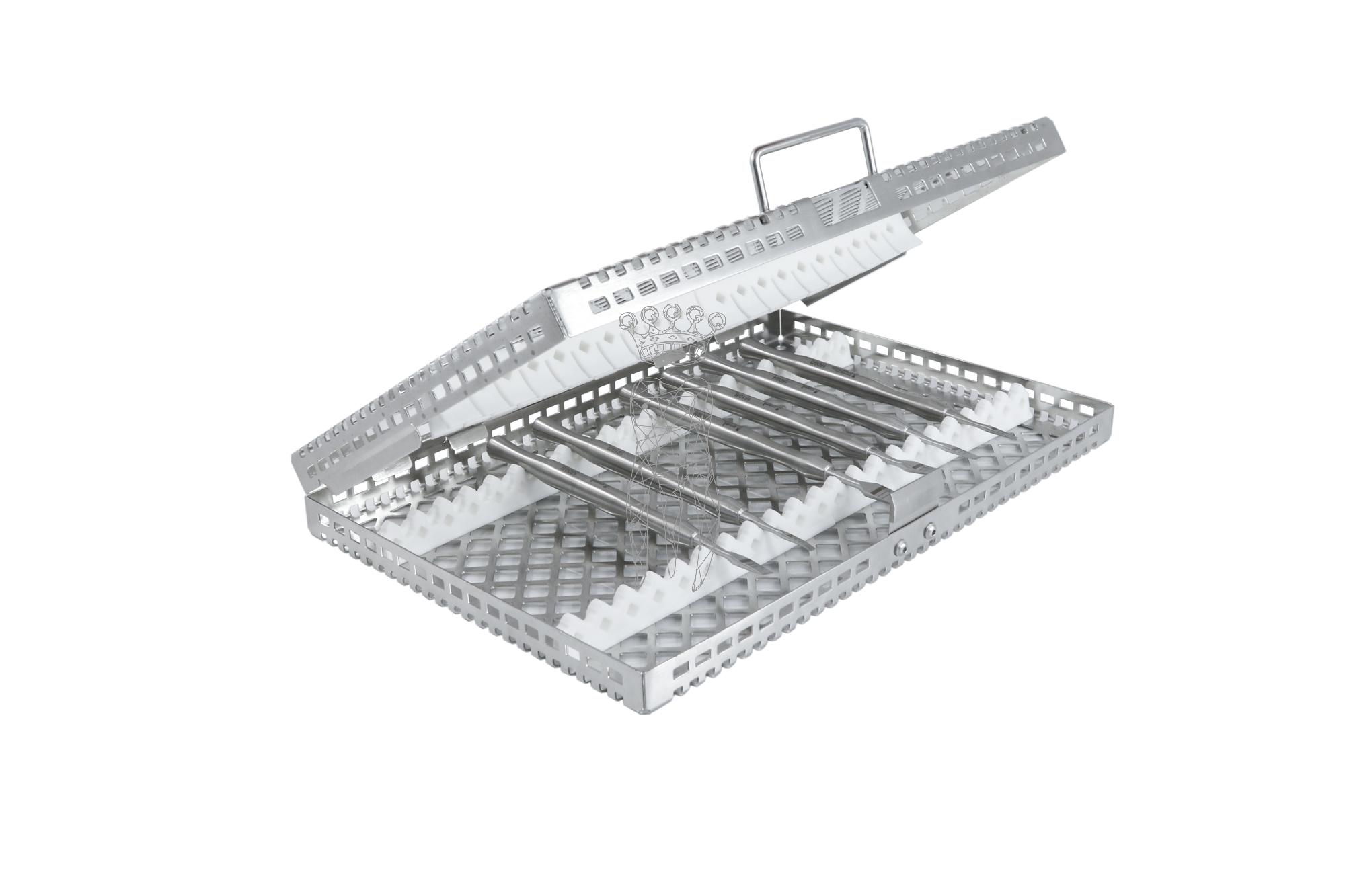 OSTEOTOM-SET bone splitting in Steri-Wash-Tray 3029-L-WE