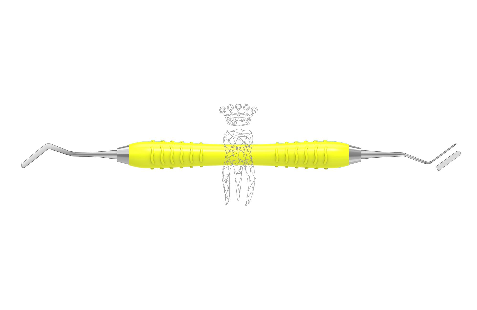 Heidemannspatel 13mm/2.5mm/0.3mm flex Colori-Silicon