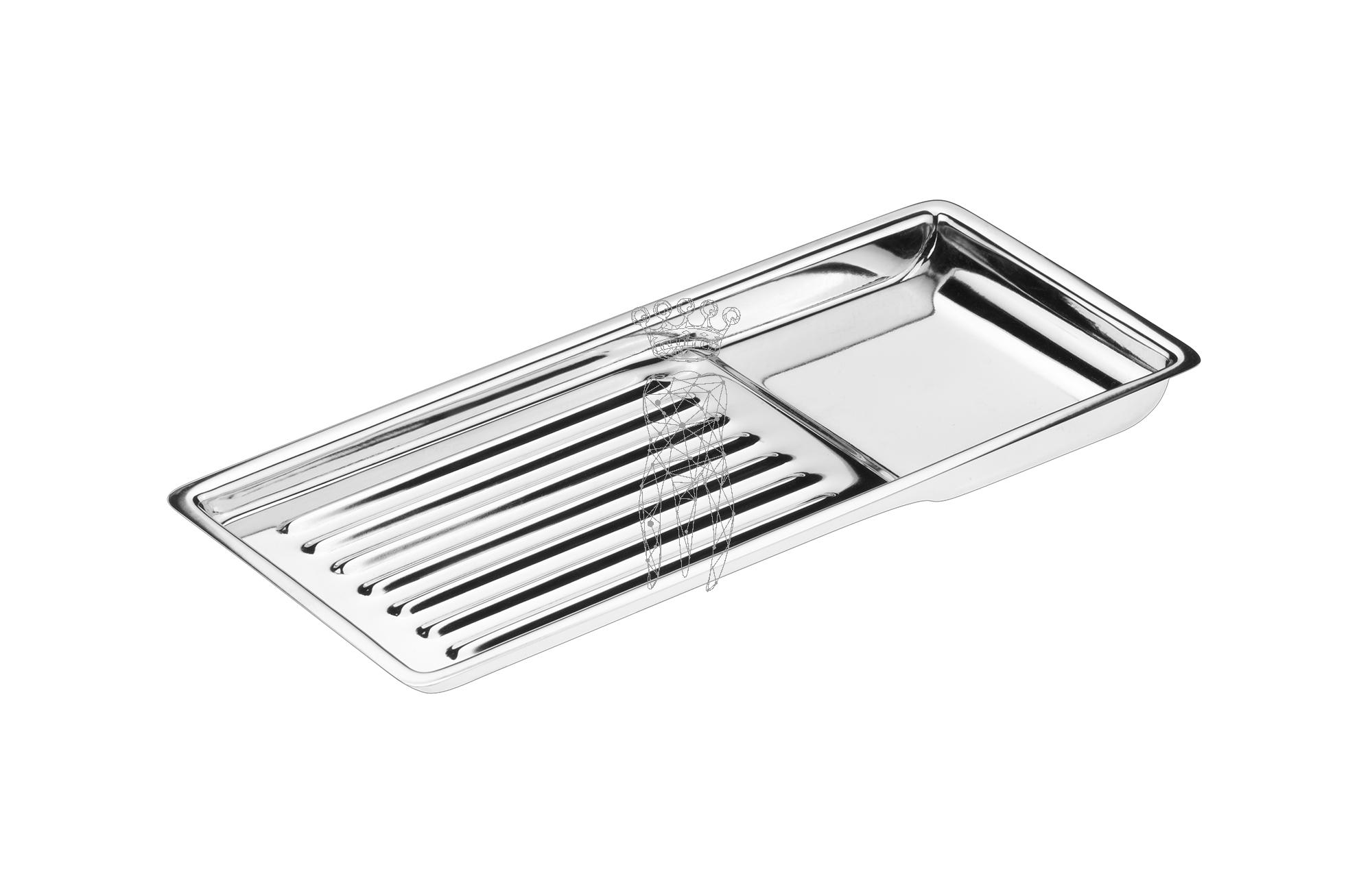Instrument tray stainless196 x 93 mm