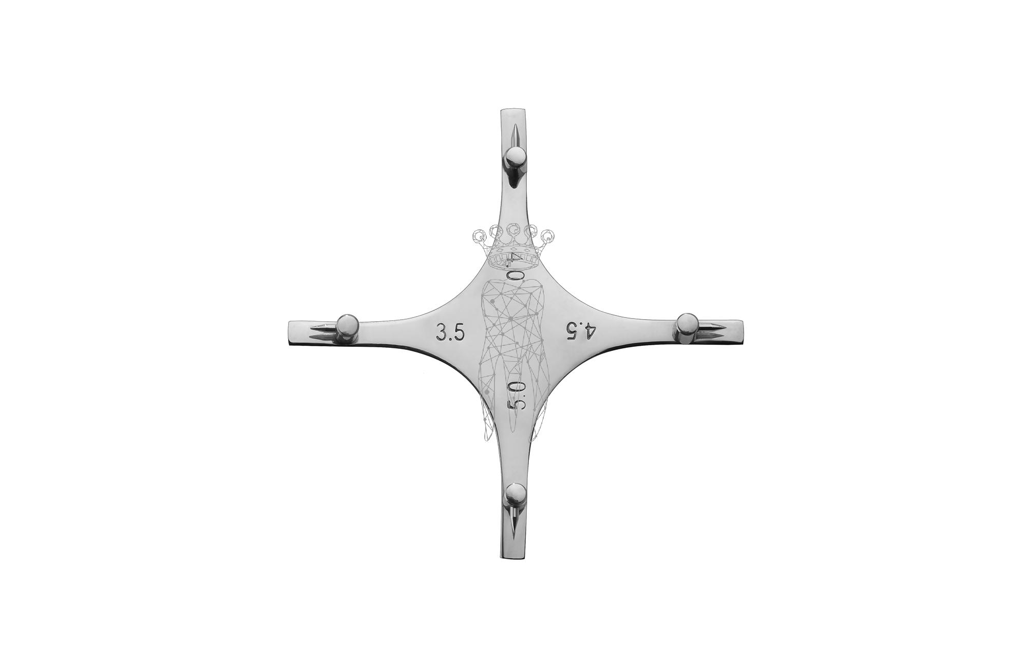Bracket-Positionierer .018" 3.5 / 4.0 / 4.5 / 5.0 mm
