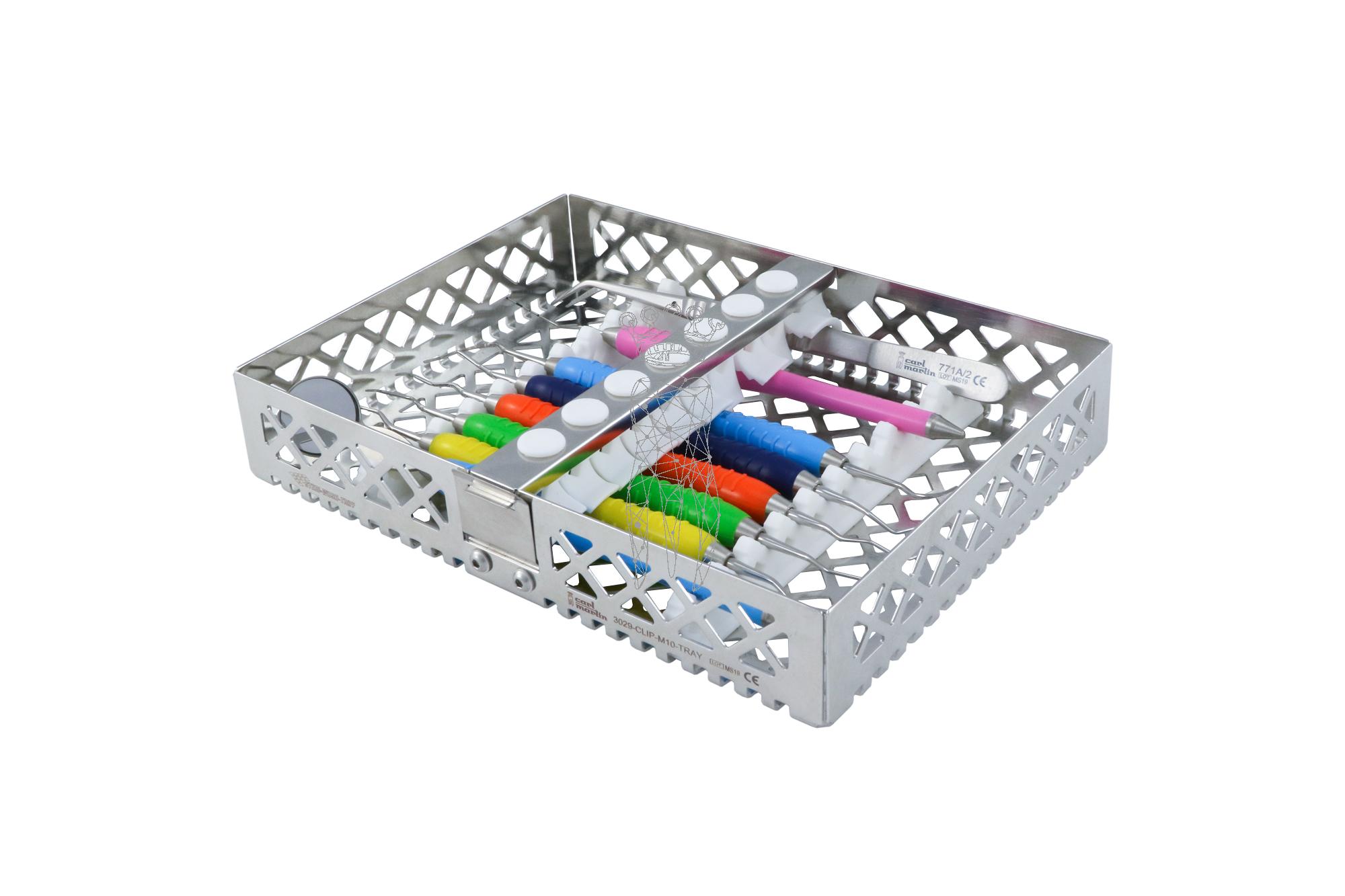 Paro-Set Colori-Silicon im Tray 3029-CLIP-M10-WE