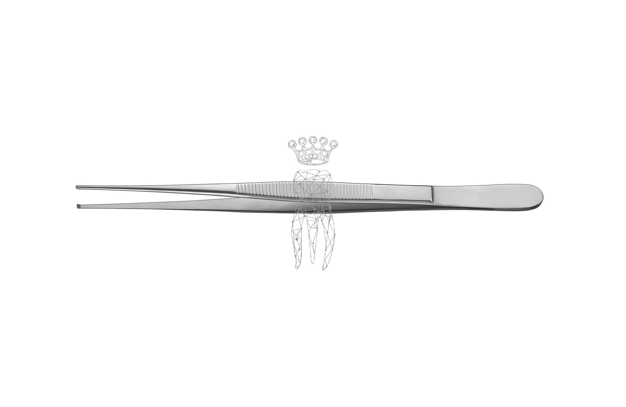 Pinzette chirurgisch 18cm delikat