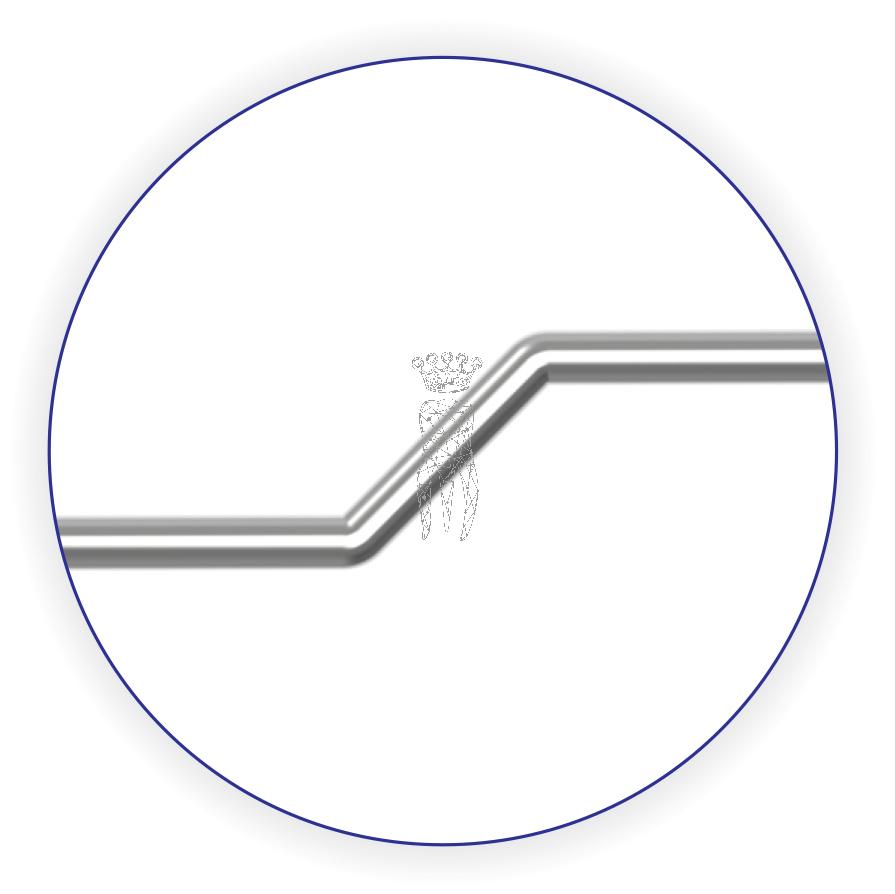 Bayonet Step pliers 1,00mm max. 0.56 x 0.70mm/0.022 x 0.028