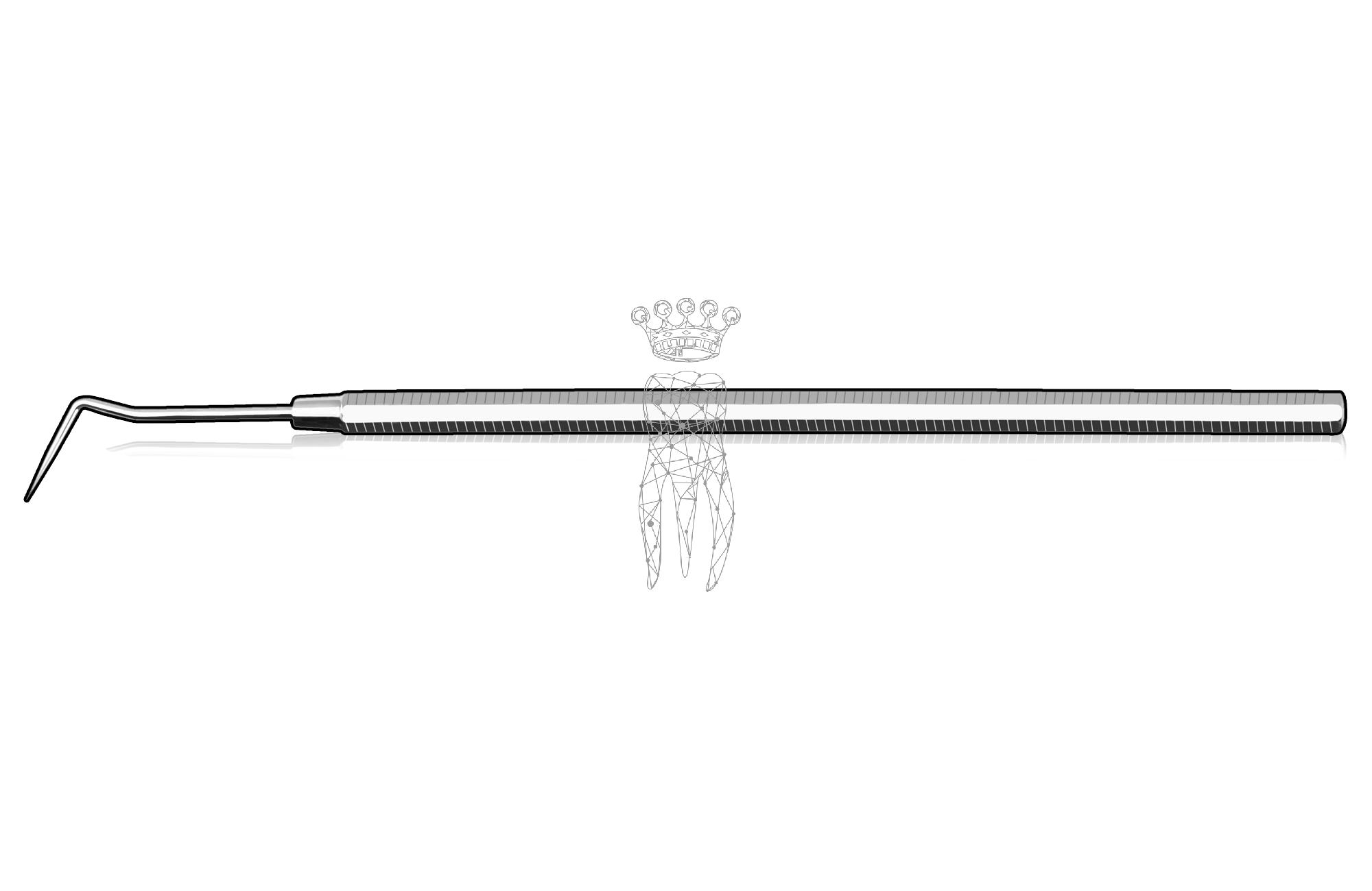 Zahnsonde Standard Oktagonal-Griff