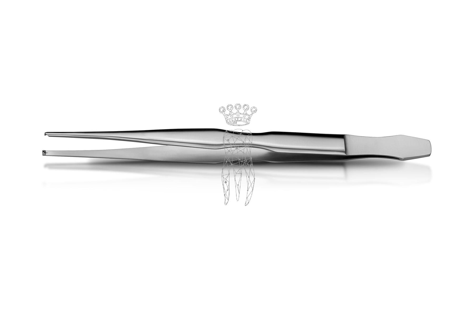 Pinzette chirurg. 2.0mm LiquidSteel