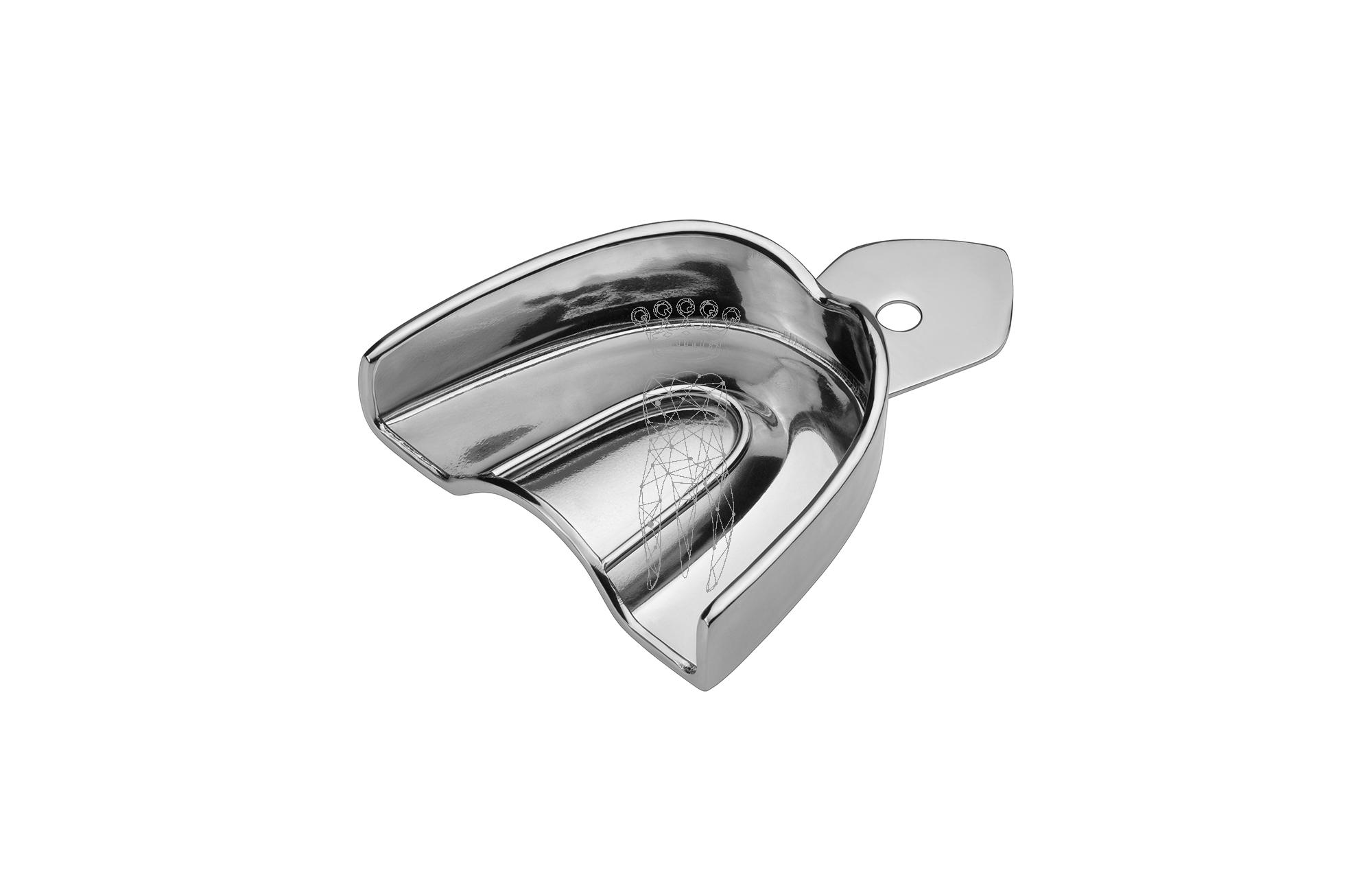 Impression Tray ERGOLOCK non-perforated Upper-Jaw