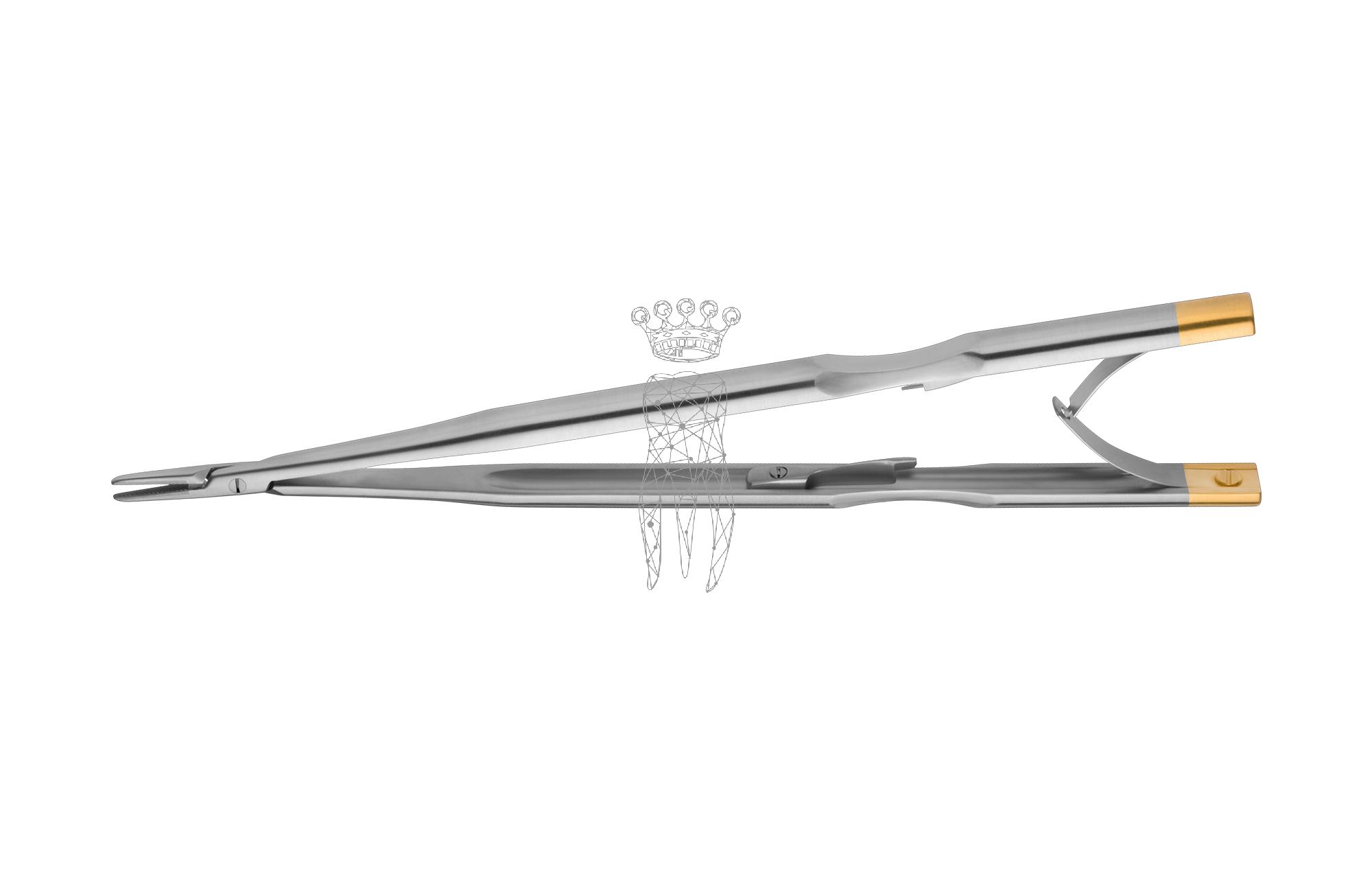 Nadelhalter MICRO 16cm LiquidSteel - TC