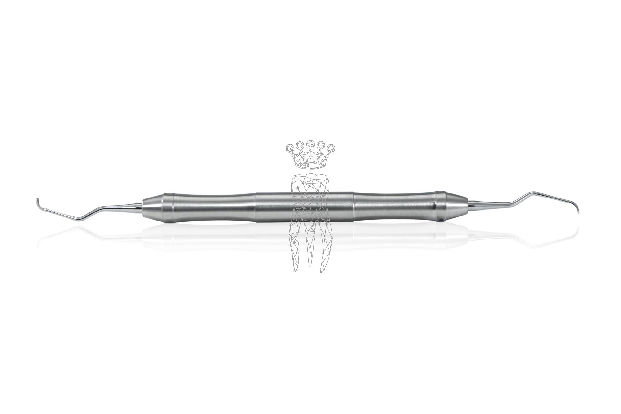 Curette Gracey Mini-Five LiquidSteel - handle 9.5mm hollow light