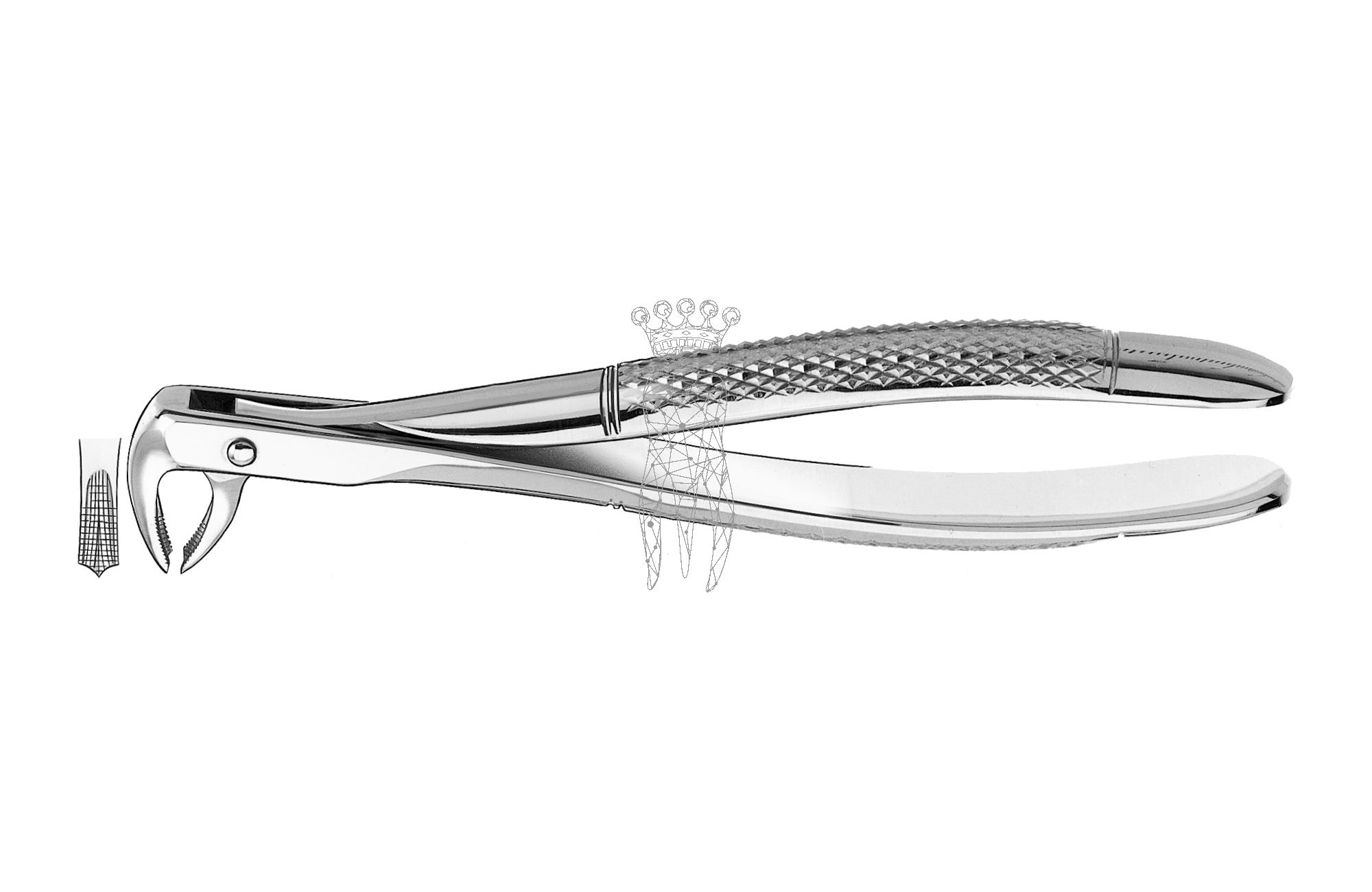 Children extracting forceps frictiongrip Lower-Jaw molars