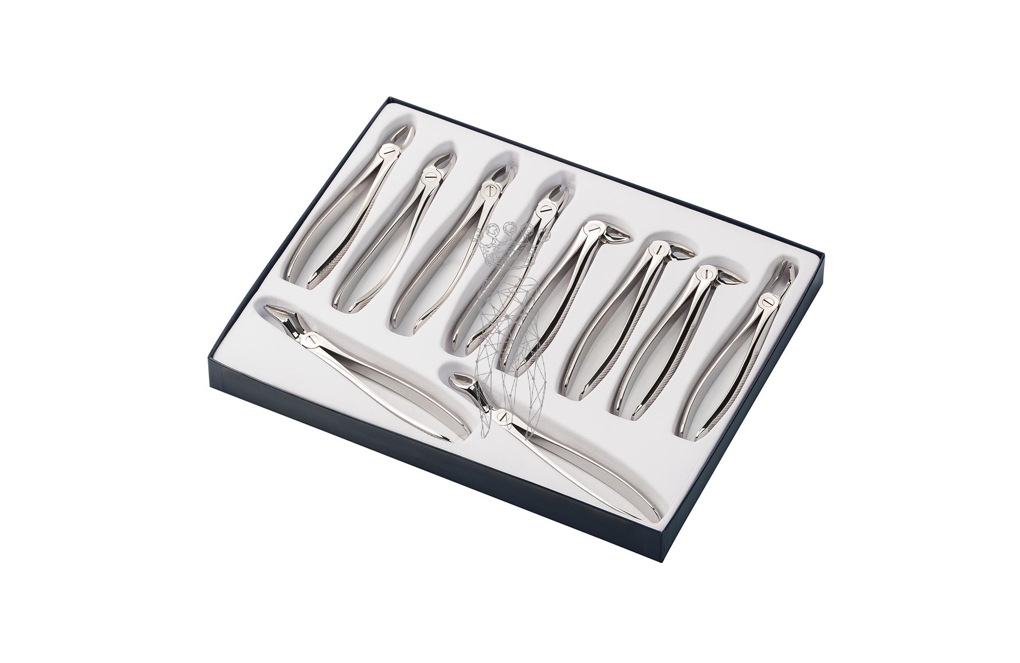 Zahnzangen-Satz Modell -E- 1.7.13.17.18.22.33A.51A.67A.79