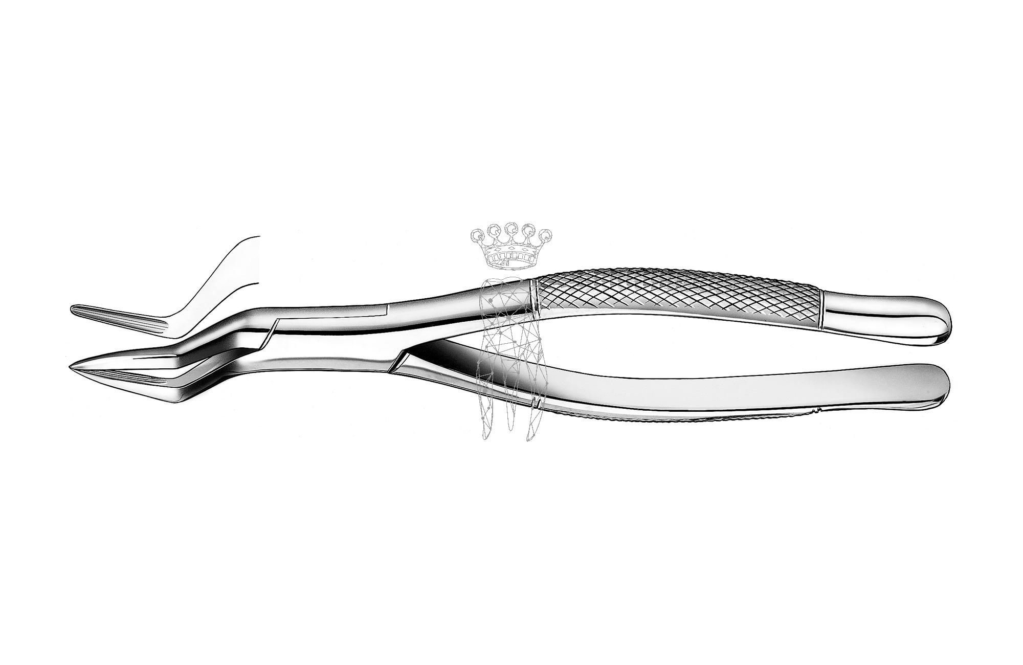 Extracting forceps american pattern Upper-Jaw incisors,roots