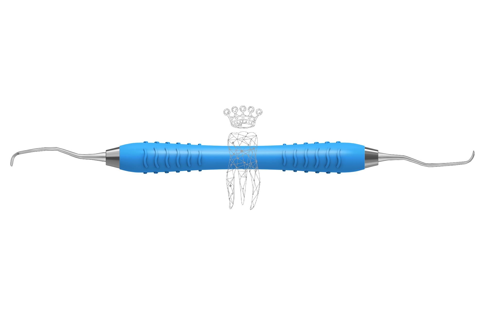 Kürette Gracey Colori-Silicon LiquidSteel