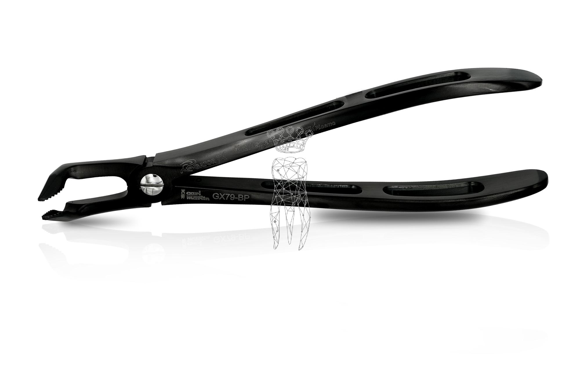 GatorEX Extracting forceps BlackPlasma Lower-Jaw wisdom teeth