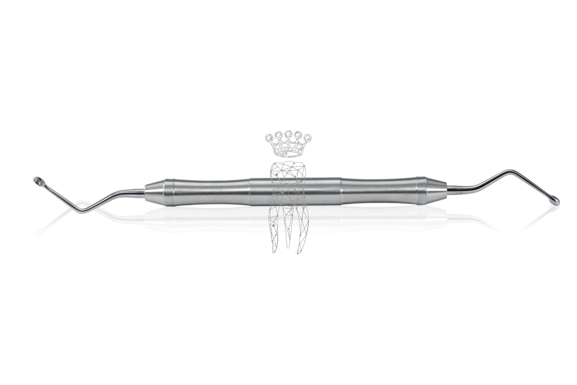 Bone Curette Hemingway 2.8mm/4.5mm LiquidSteel