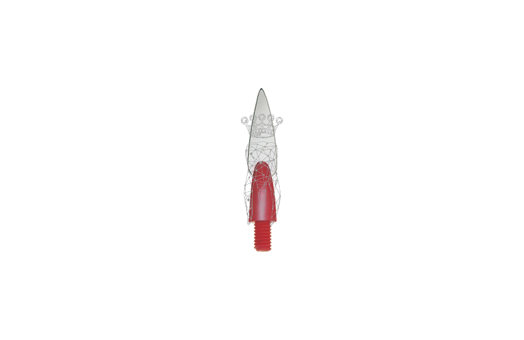 Ersatzspitze Greenstein 0.12mm Spitzenform 1191B grün