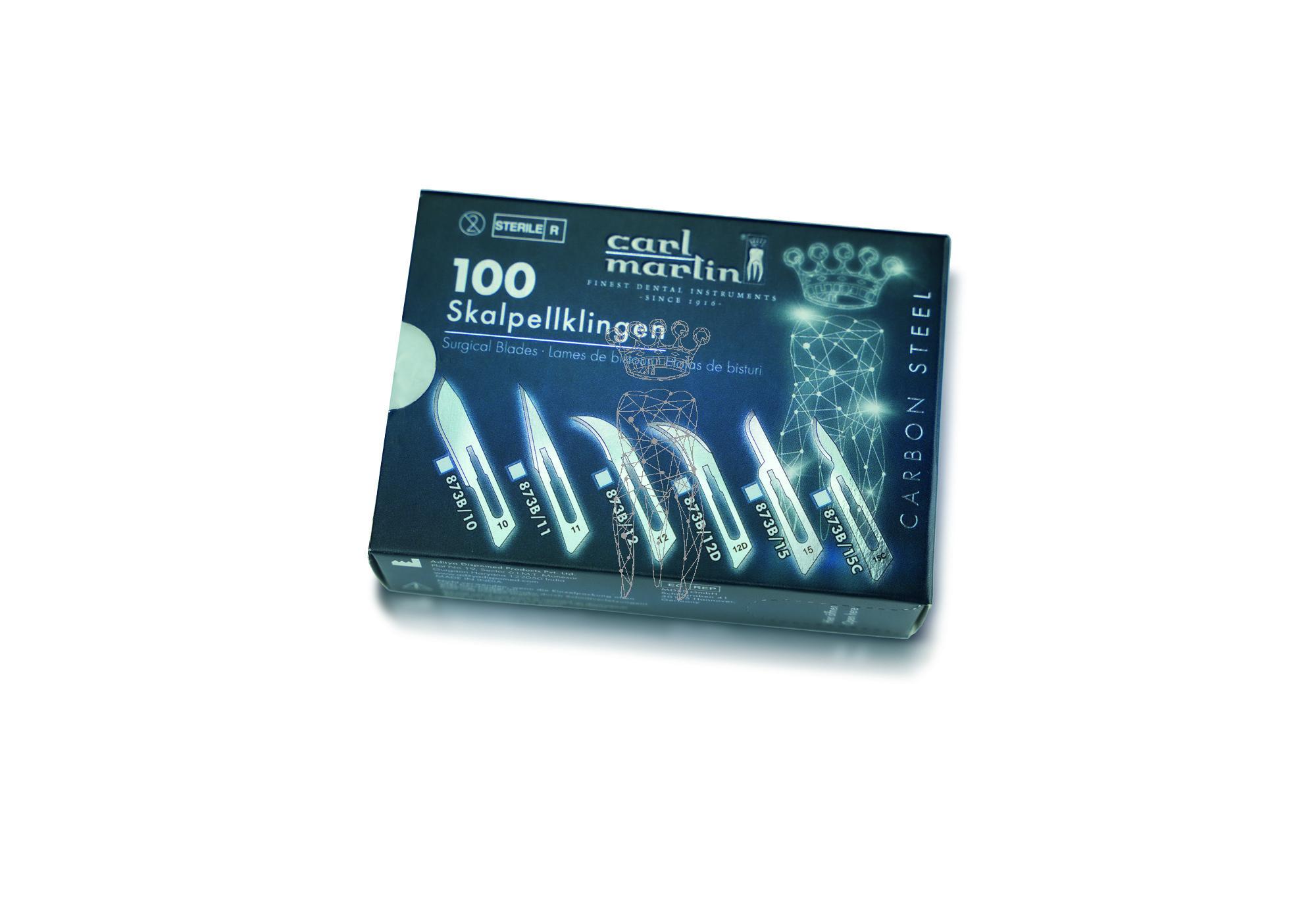 Scalpel blades 100 pcs. Carbon Steel