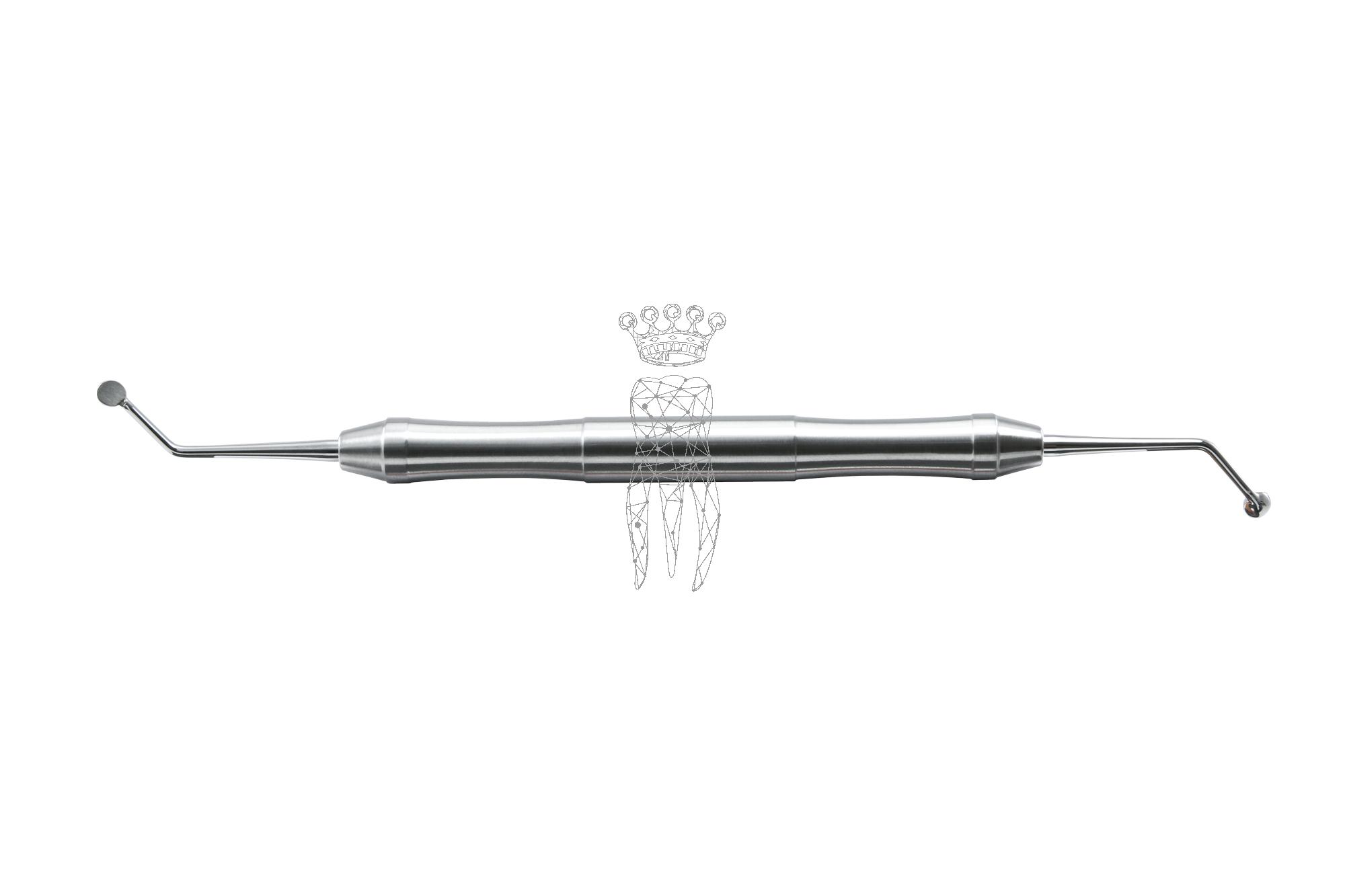 Endo Plate curette Ø 4,0 mm / Ø 4,0 mm LiquidSteel