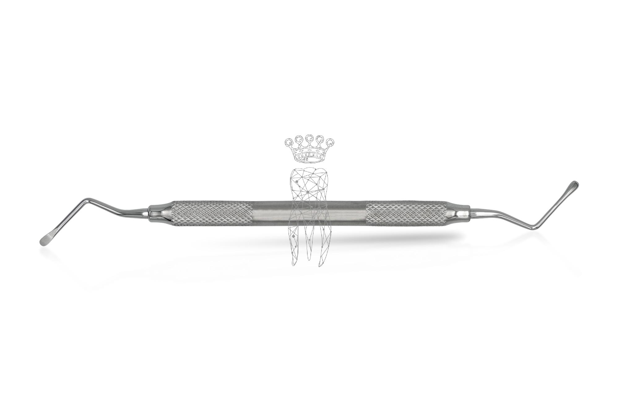 Scharfer Löffel Lucas 2.7mm Hohlgriff