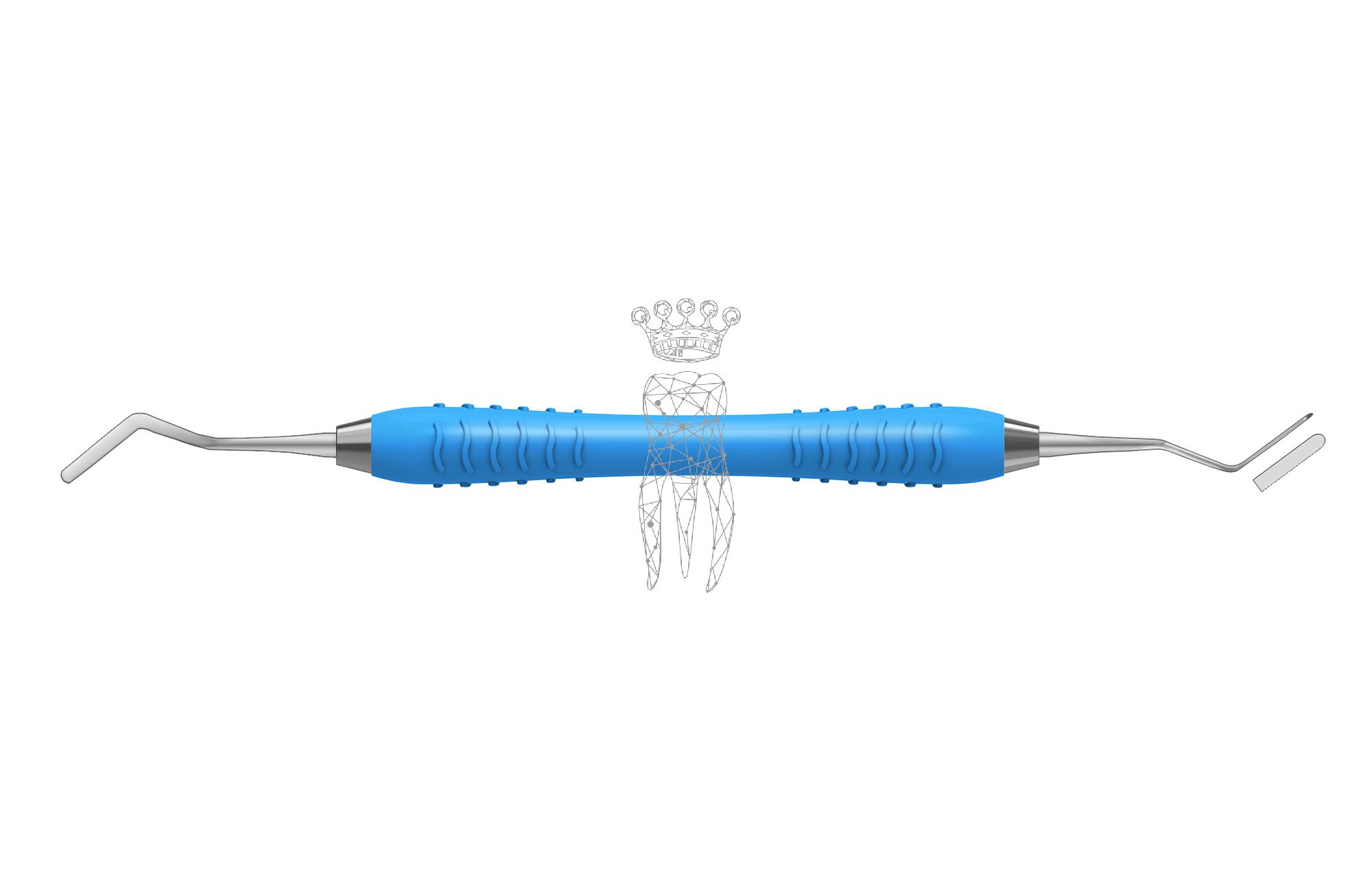 Heidemannspatel 13mm/2.5mm/0.3mm flex Colori-Silicon