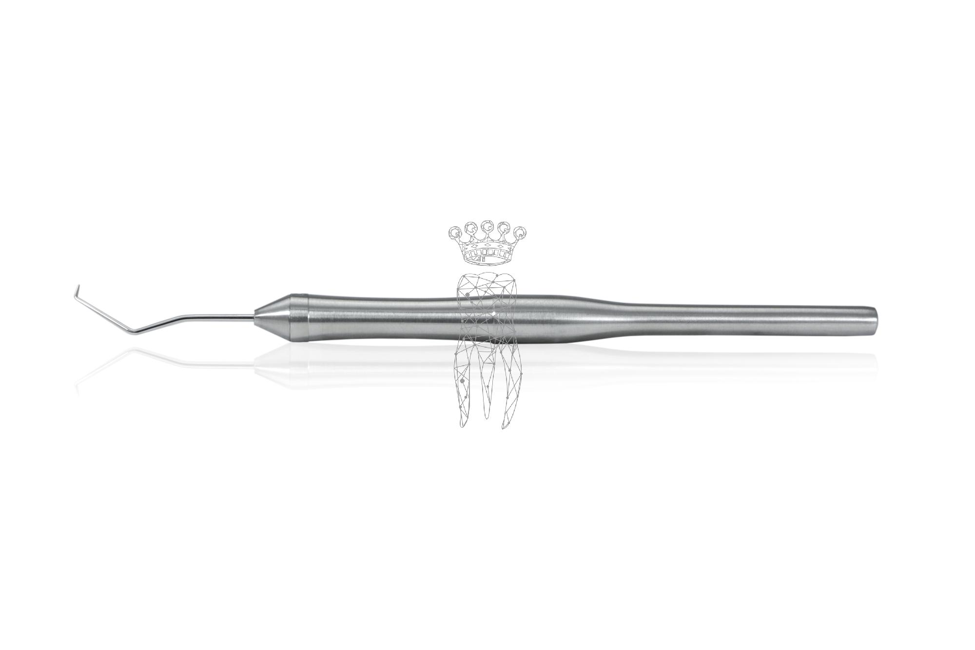 Zahnsonde Häkchen LiquidSteel Griff 9.5mm hohl leicht