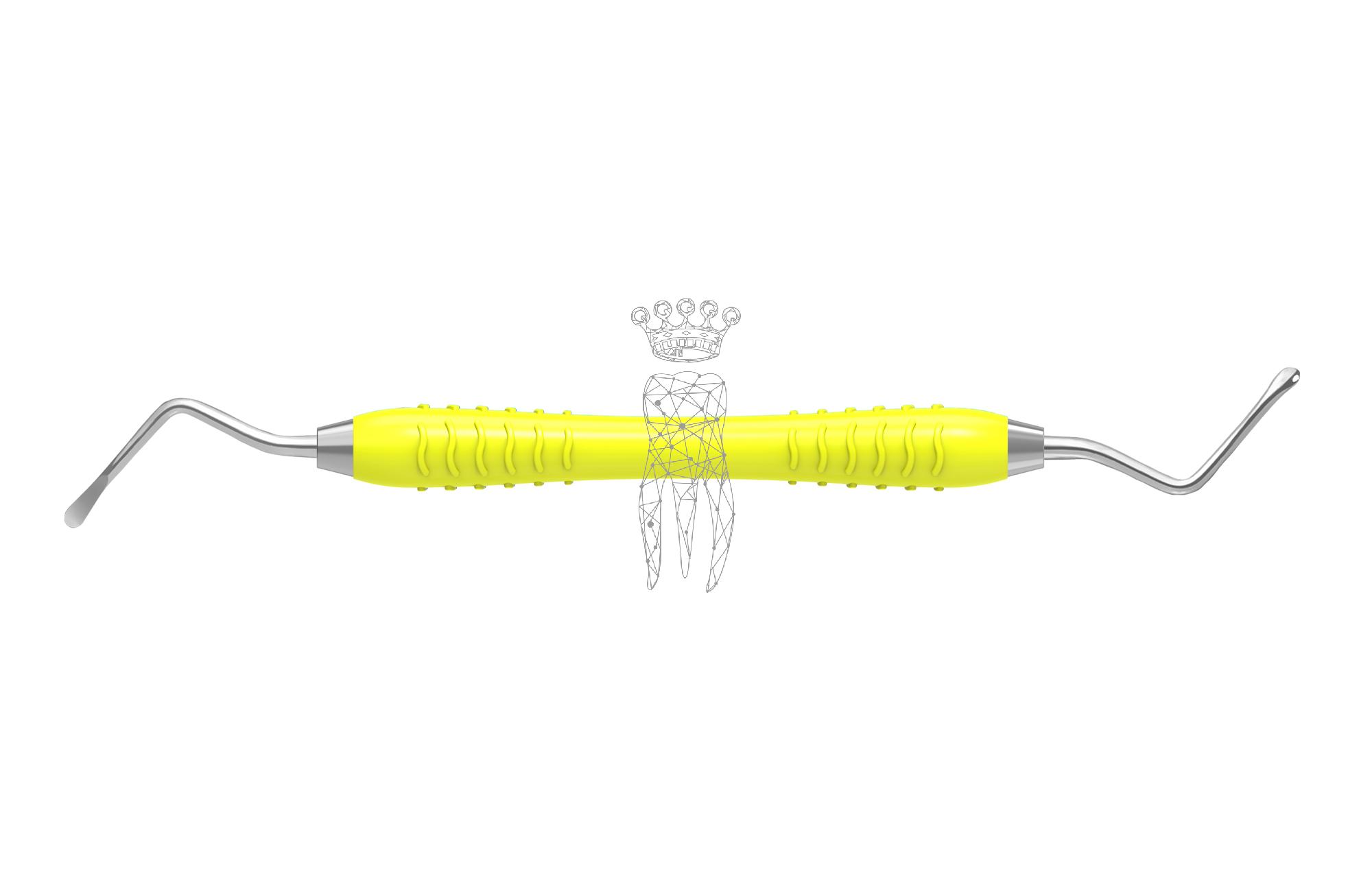 Scharfer Löffel Lucas 2.7mm Colori-Silicon