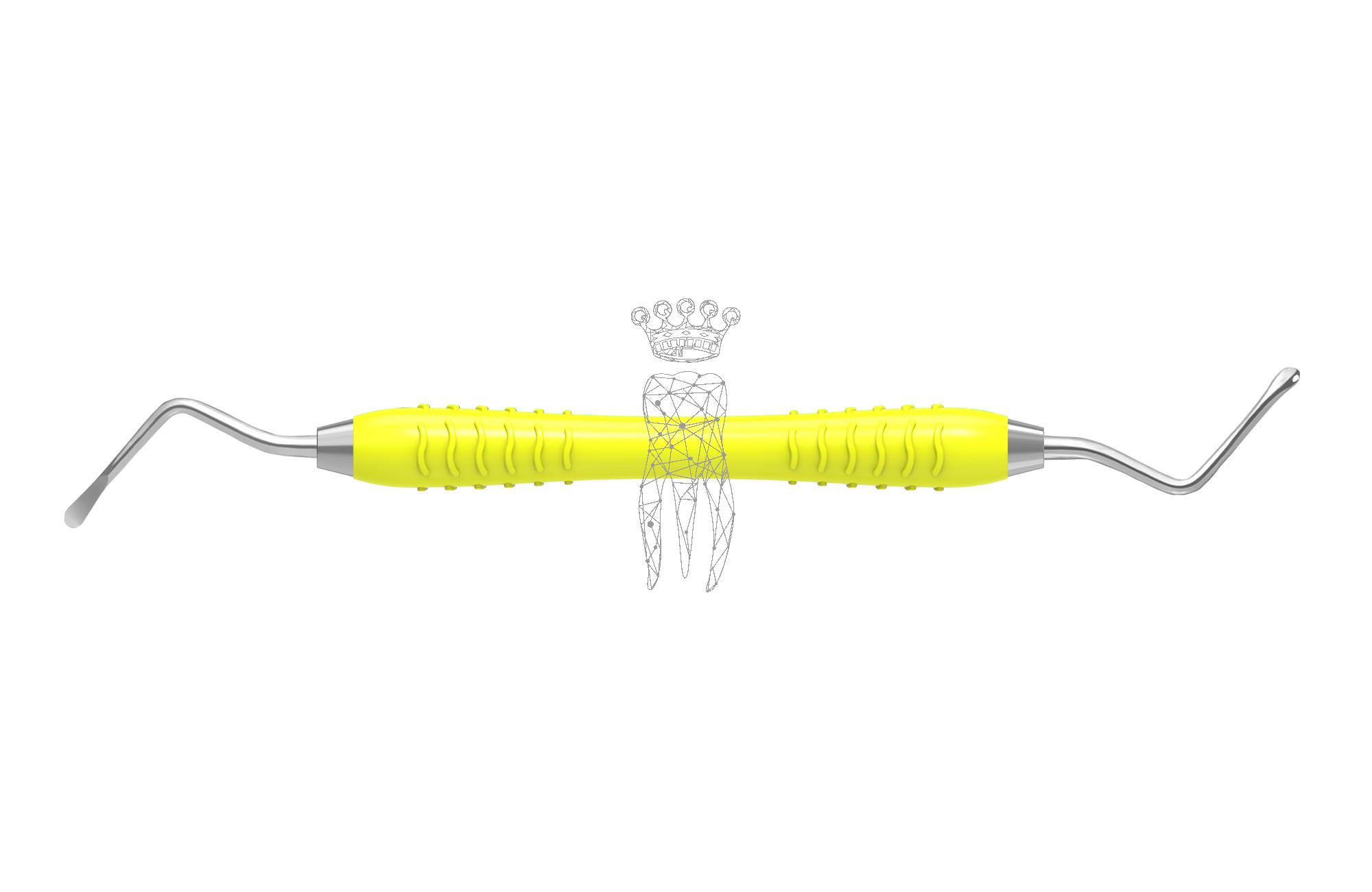 Scharfer Löffel Lucas 2.7mm Colori-Silicon