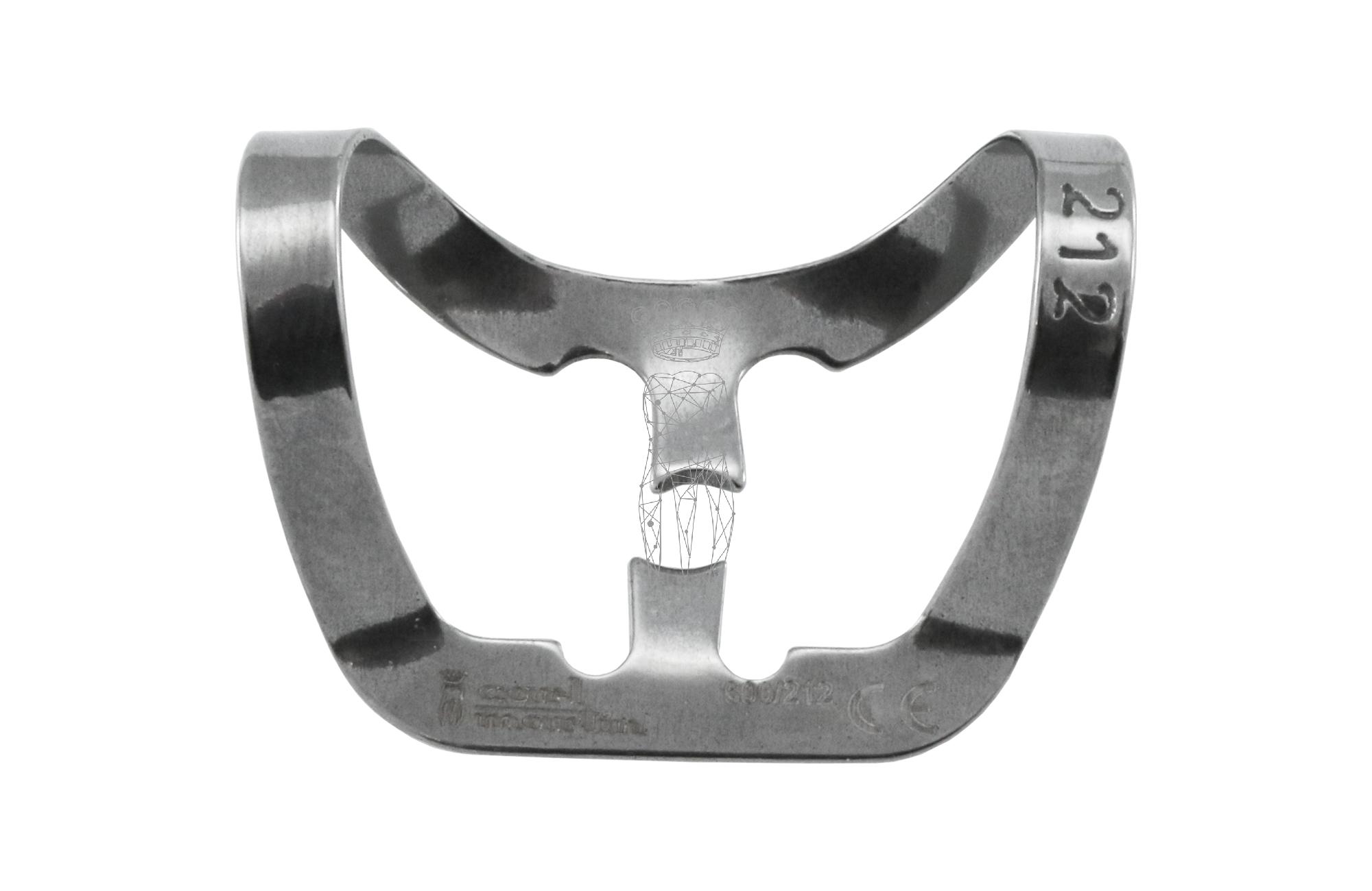 Kofferdamklammer #212 Anterior