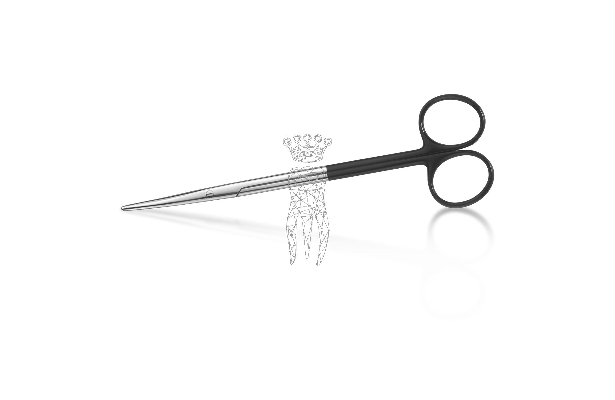 Dissecting scissors Metzenbaum SuperCut curved 18cm
