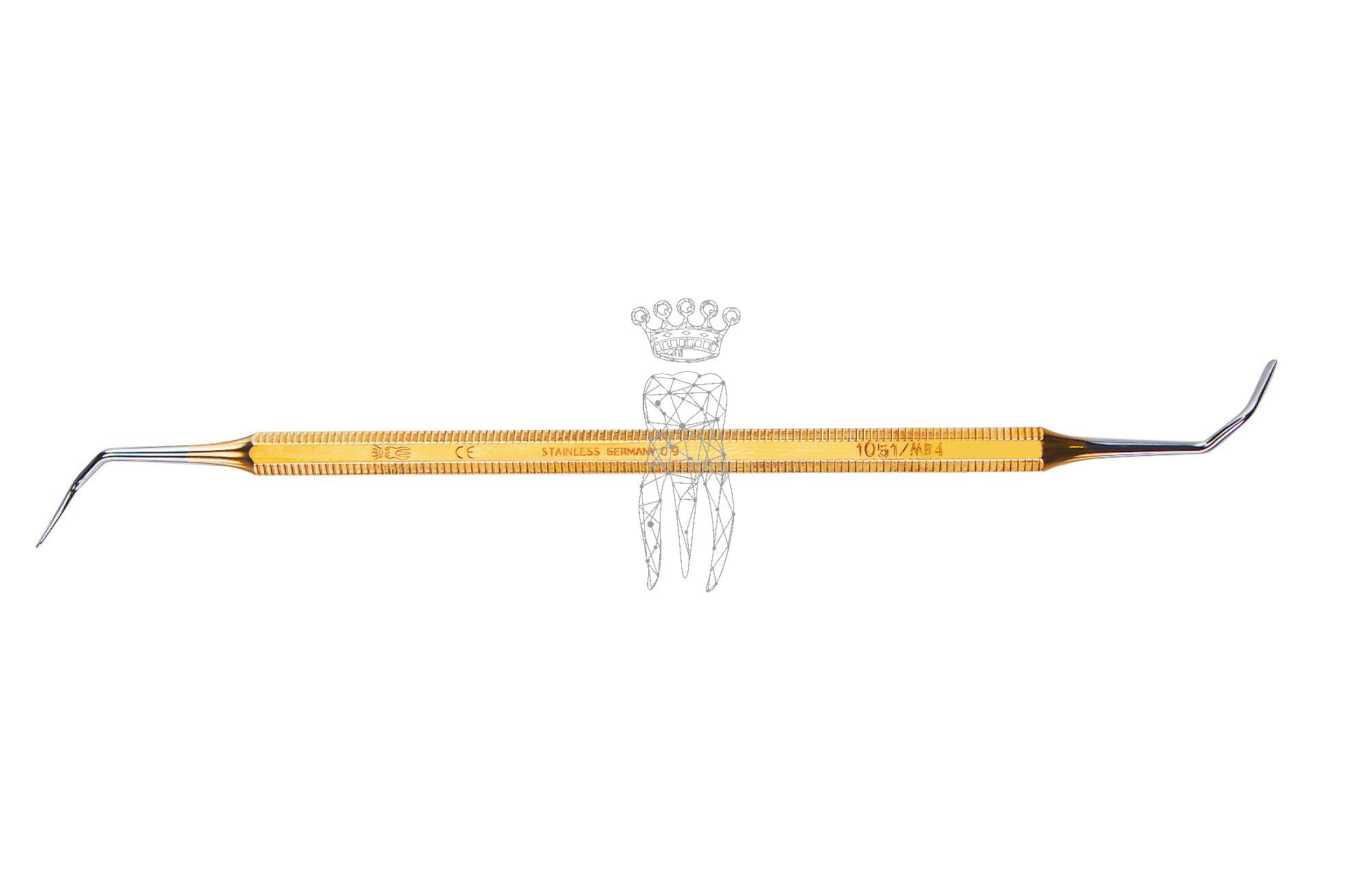 Special angled spatula 1.75mm/1.75mm Compositeinstrument PolyFill GOLD