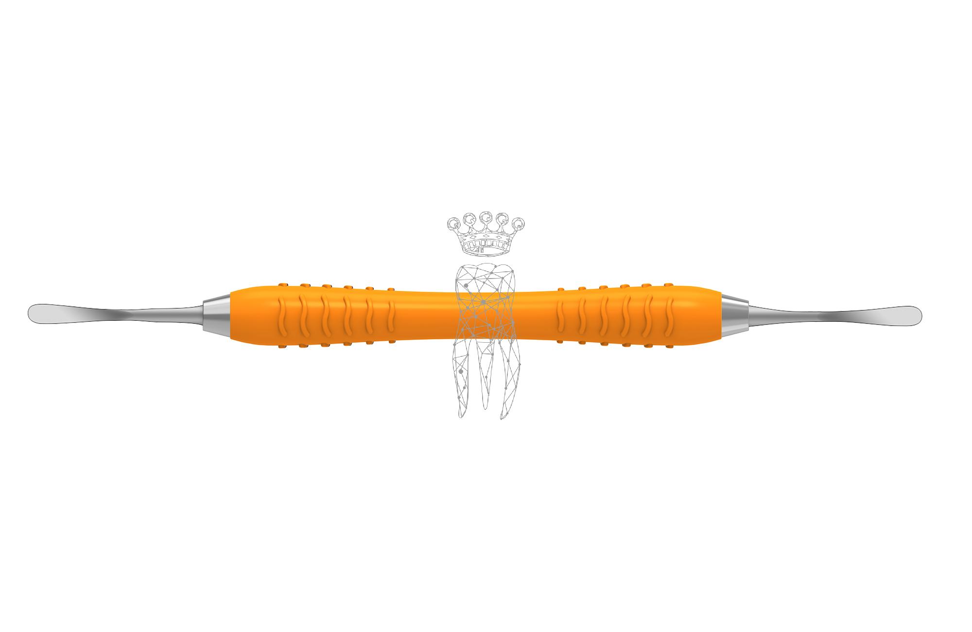 Raspatorium FREER Colori-Silicon scharf 5.0mm / stumpf 5.0mm