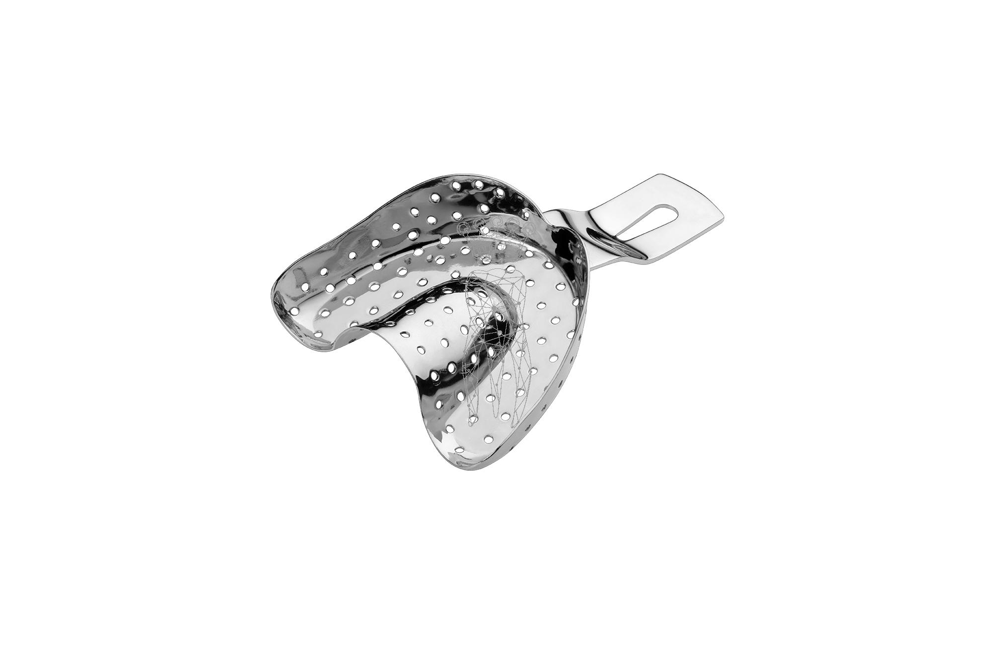 Impression tray Ehricke Upper-Jaw perforated
